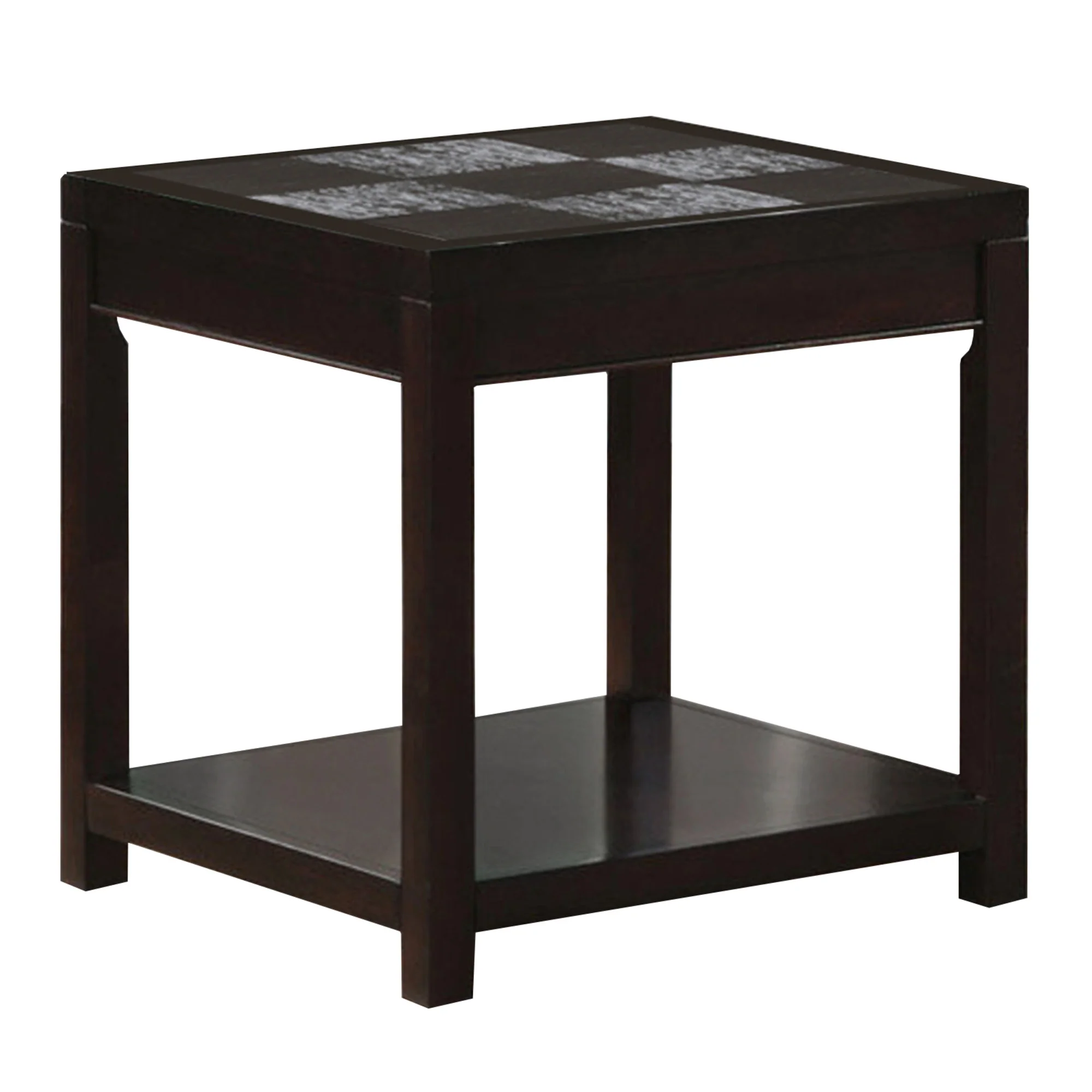 24" Espresso Rectangular Coffee Table By Homeroots
