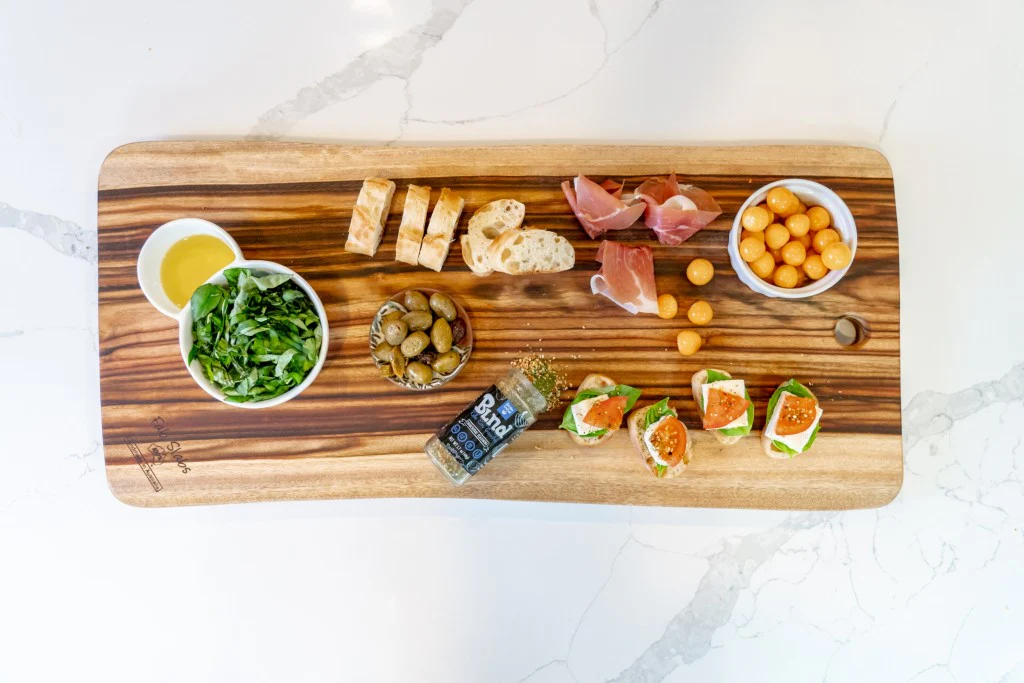 35" Artisan Organic Natural Wood Anti Bacterial Cutting Board By Homeroots