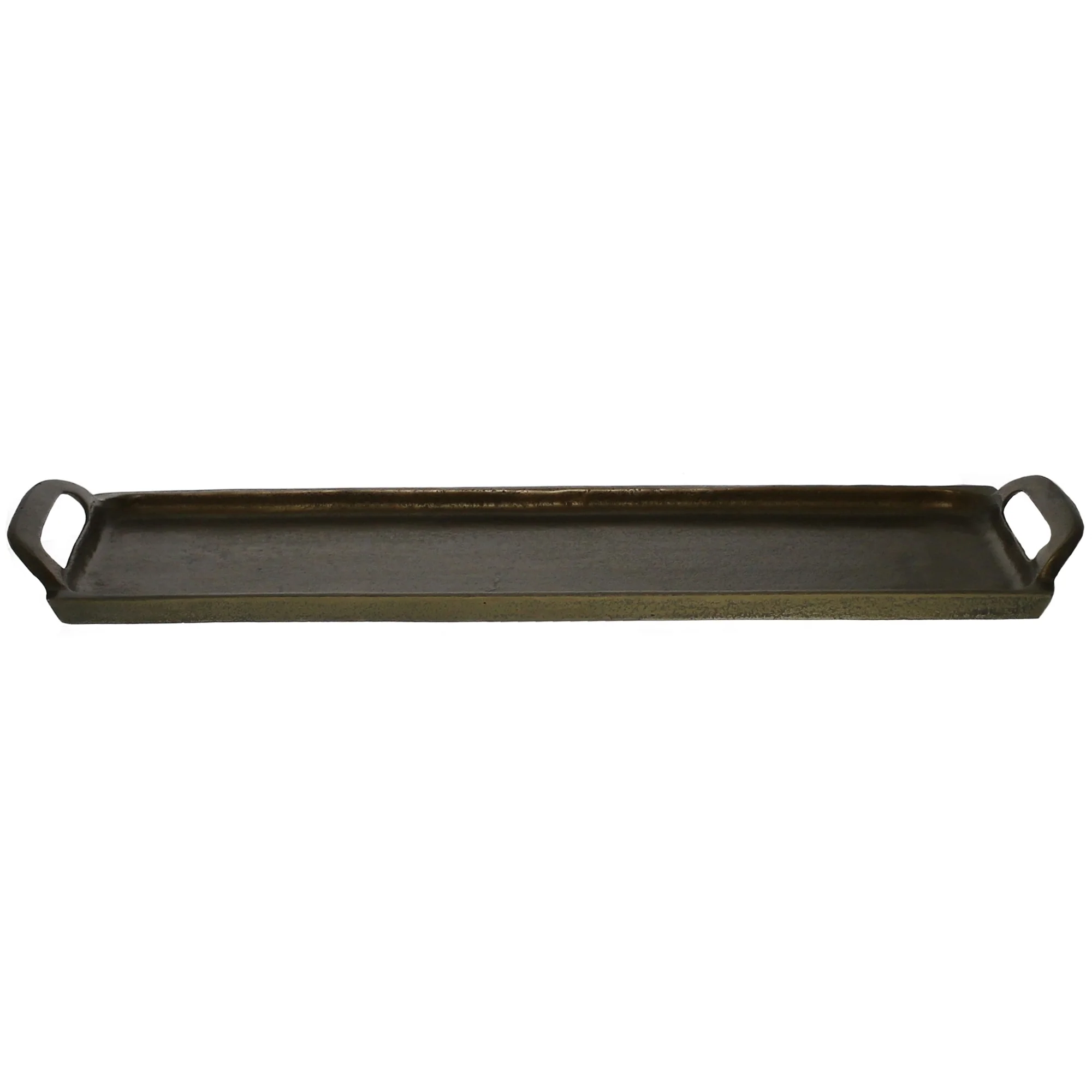 Abbott Tray, Brass - Large By HomArt