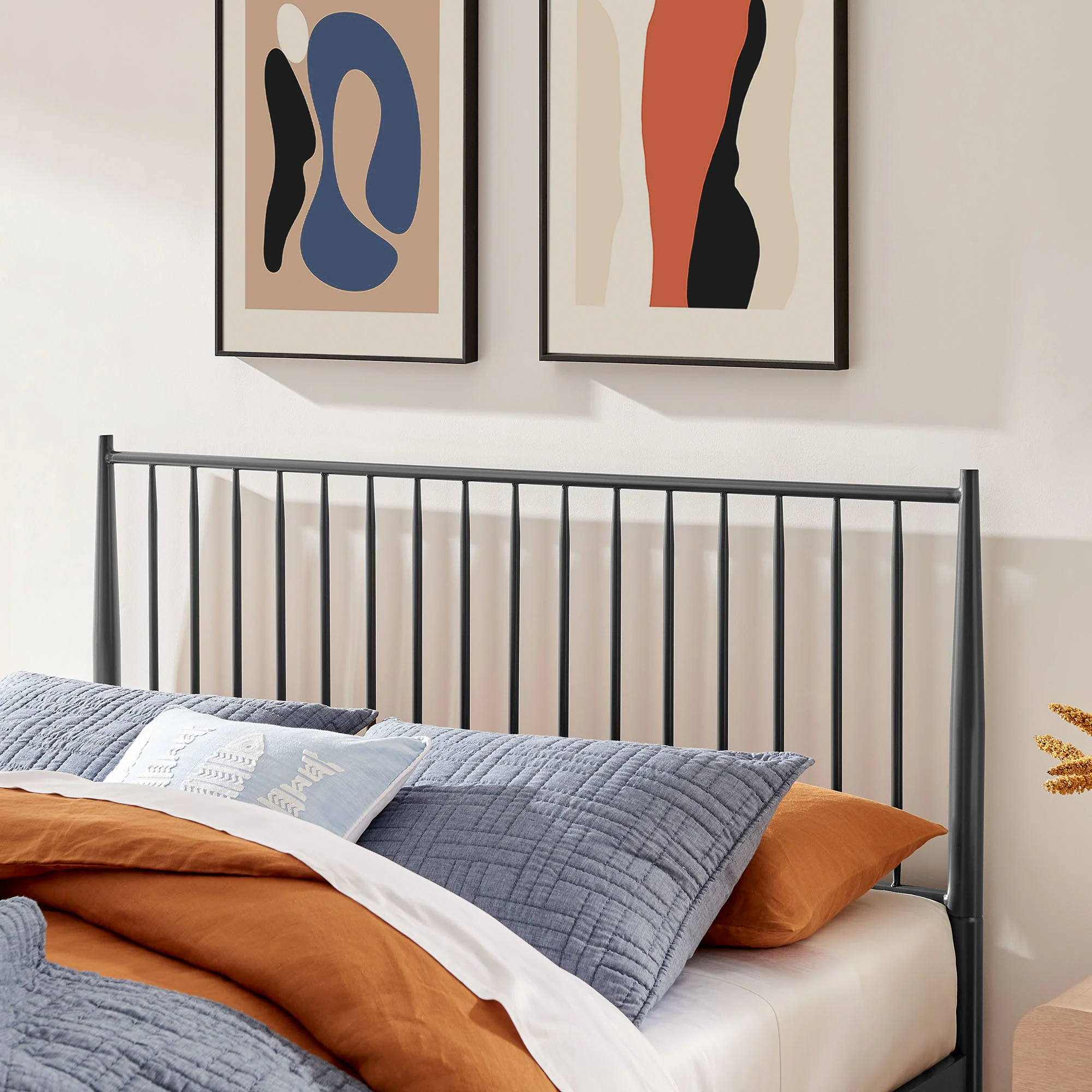 Adair Spindle Metal King Platform Bed by Modway - Image 7