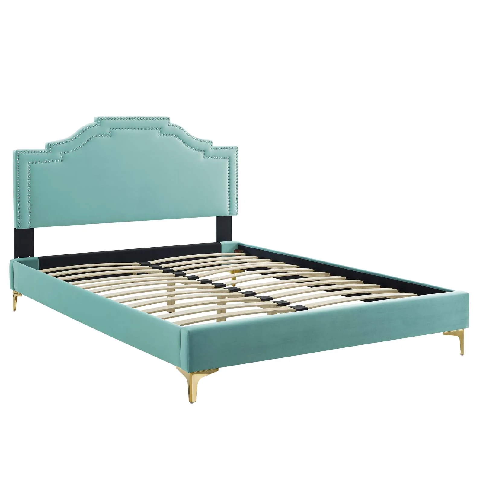 Adelaide Performance Velvet King Platform Bed By Modway - MOD-6862 - Image 51
