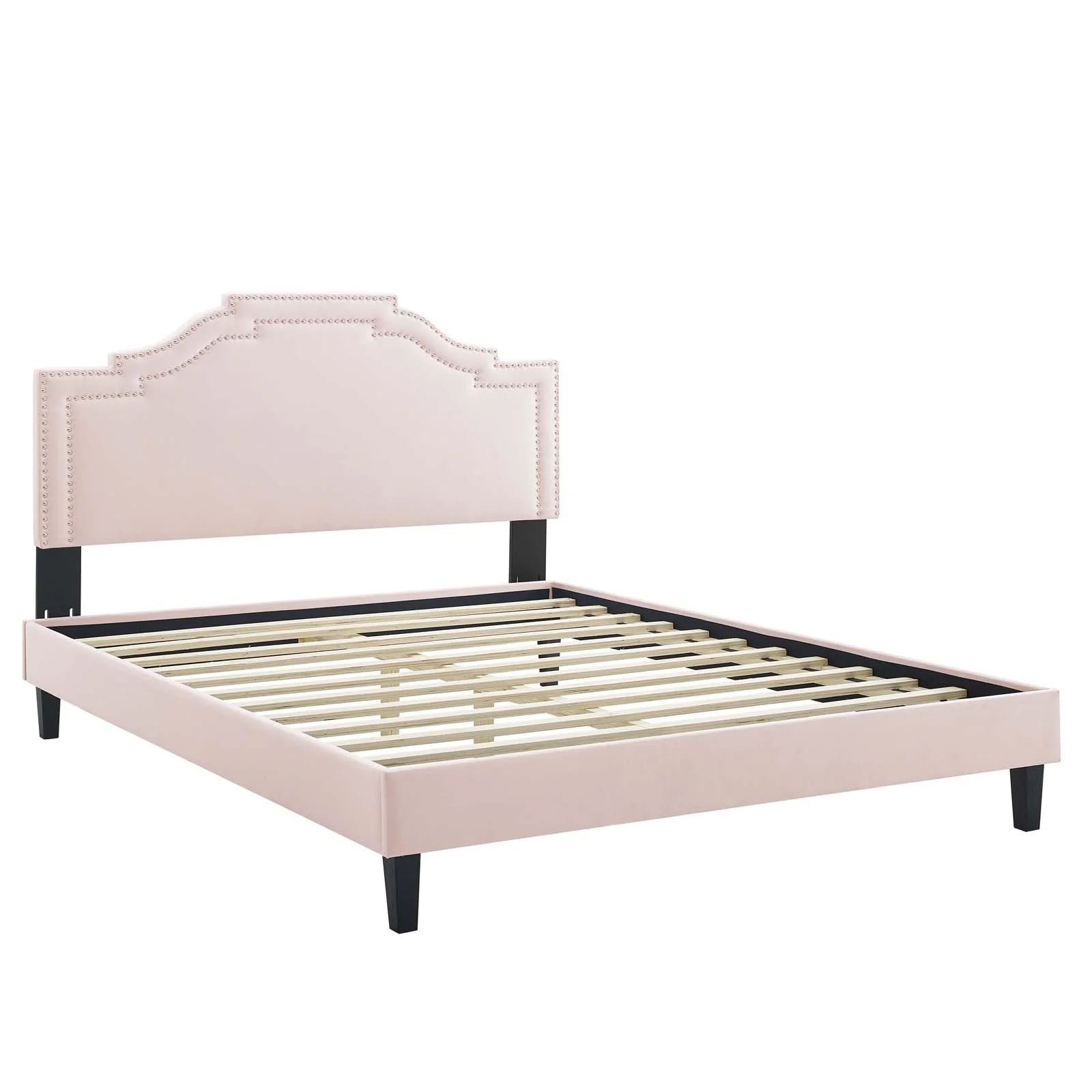 Adelaide Performance Velvet King Platform Bed By Modway - MOD-6864 - Image 73