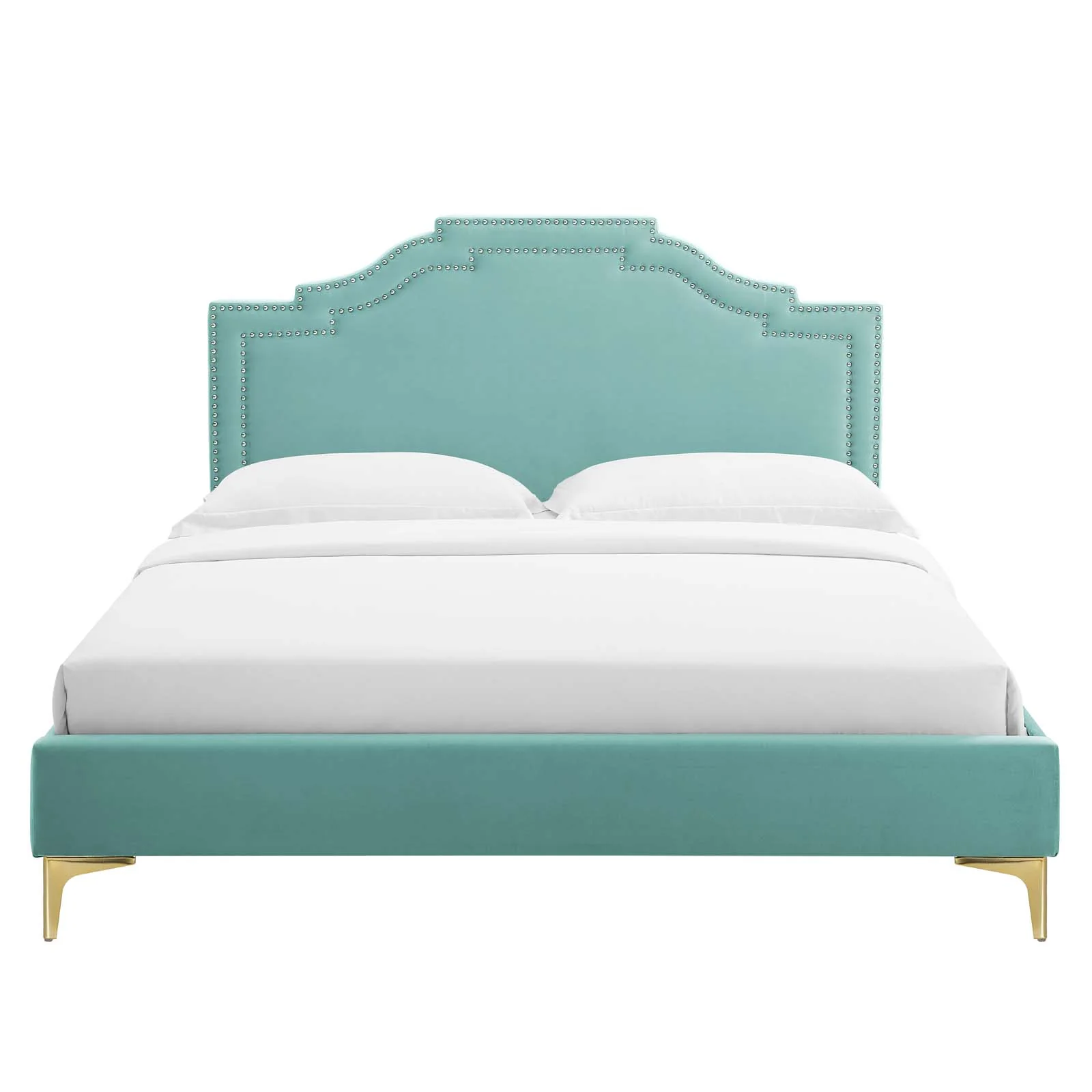 Adelaide Performance Velvet Twin Platform Bed By Modway - MOD-6850 - Image 56