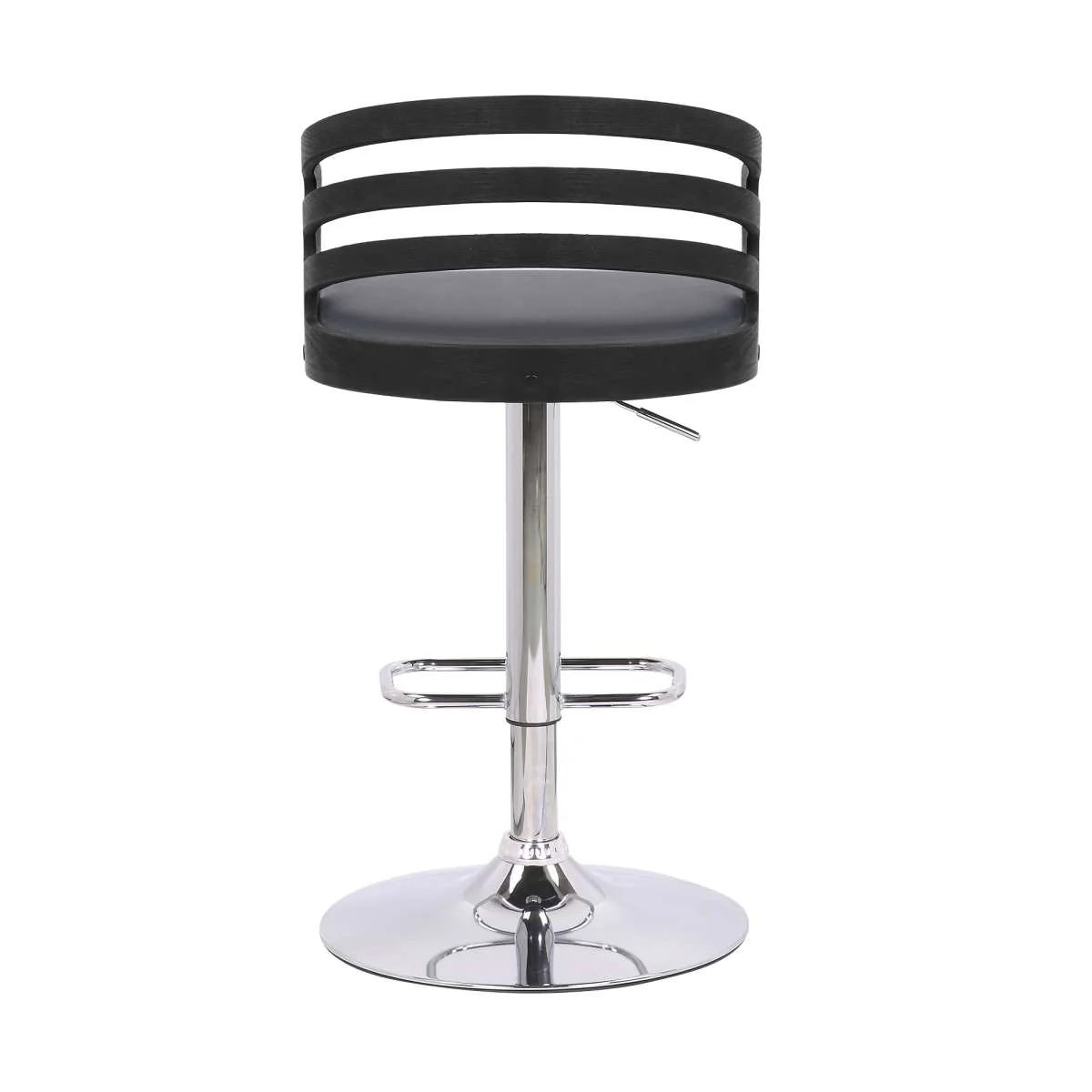 Adele Adjustable Height Swivel Bar Stool By Armen Living - Image 13