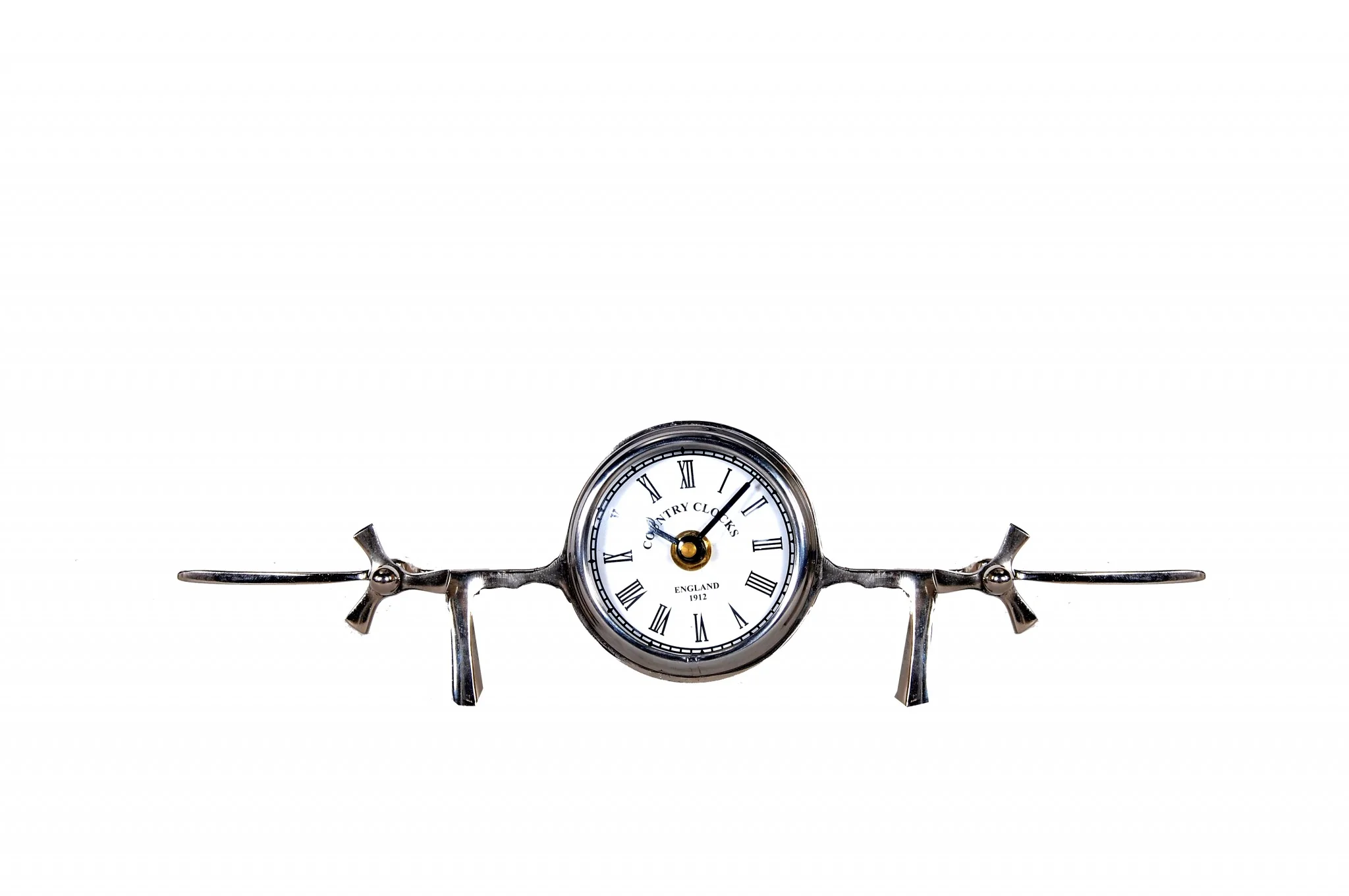 Aeroplane Table Clock By Homeroots
