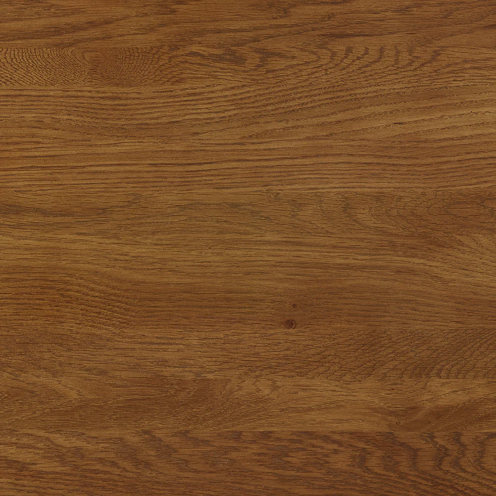 Aldo 4 Drawer Dresser in Brown Oak Wood with Black Metal Legs By Armen Living - Image 9
