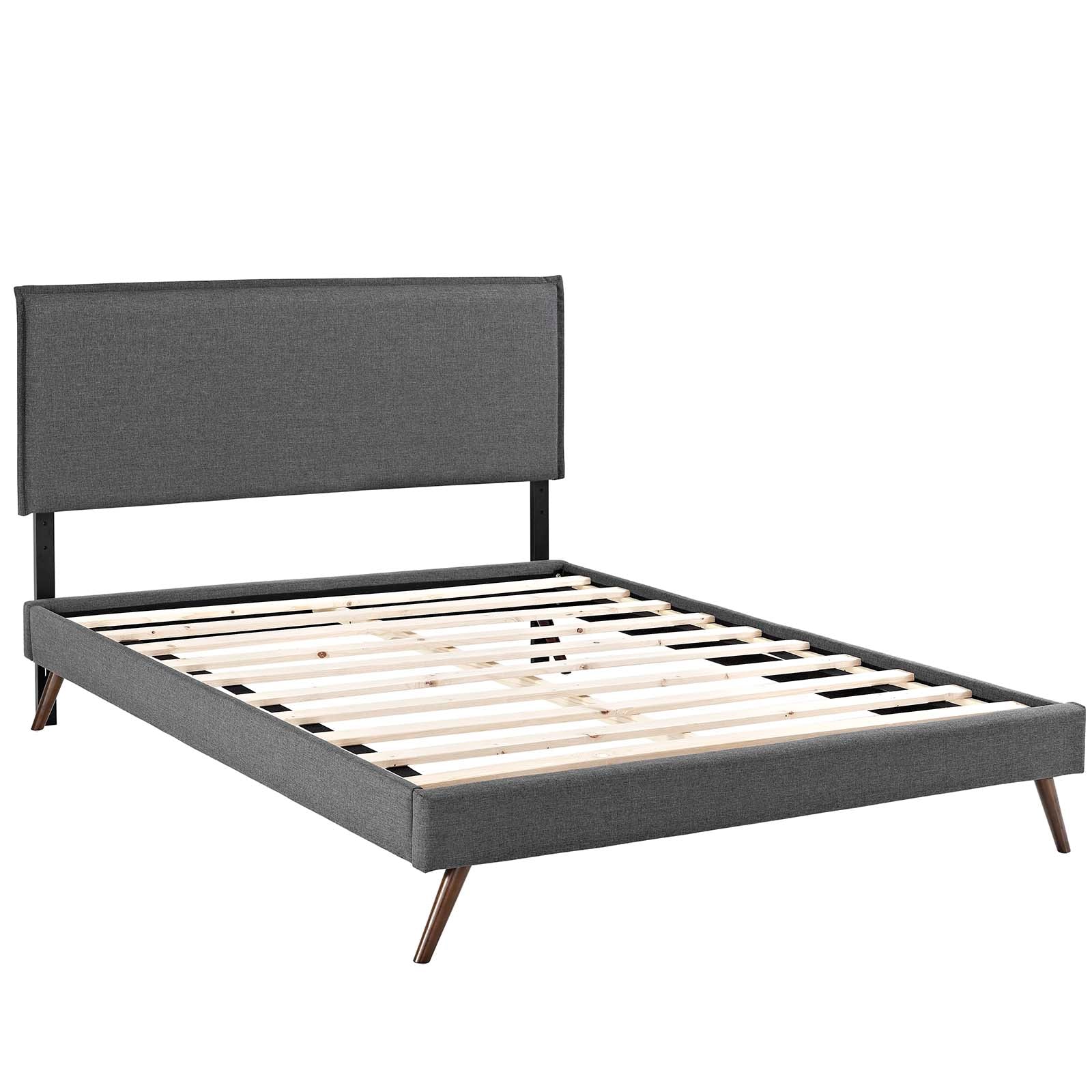 Amaris Queen Fabric Platform Bed with Round Splayed Legs By Modway - MOD-5904 - Image 9