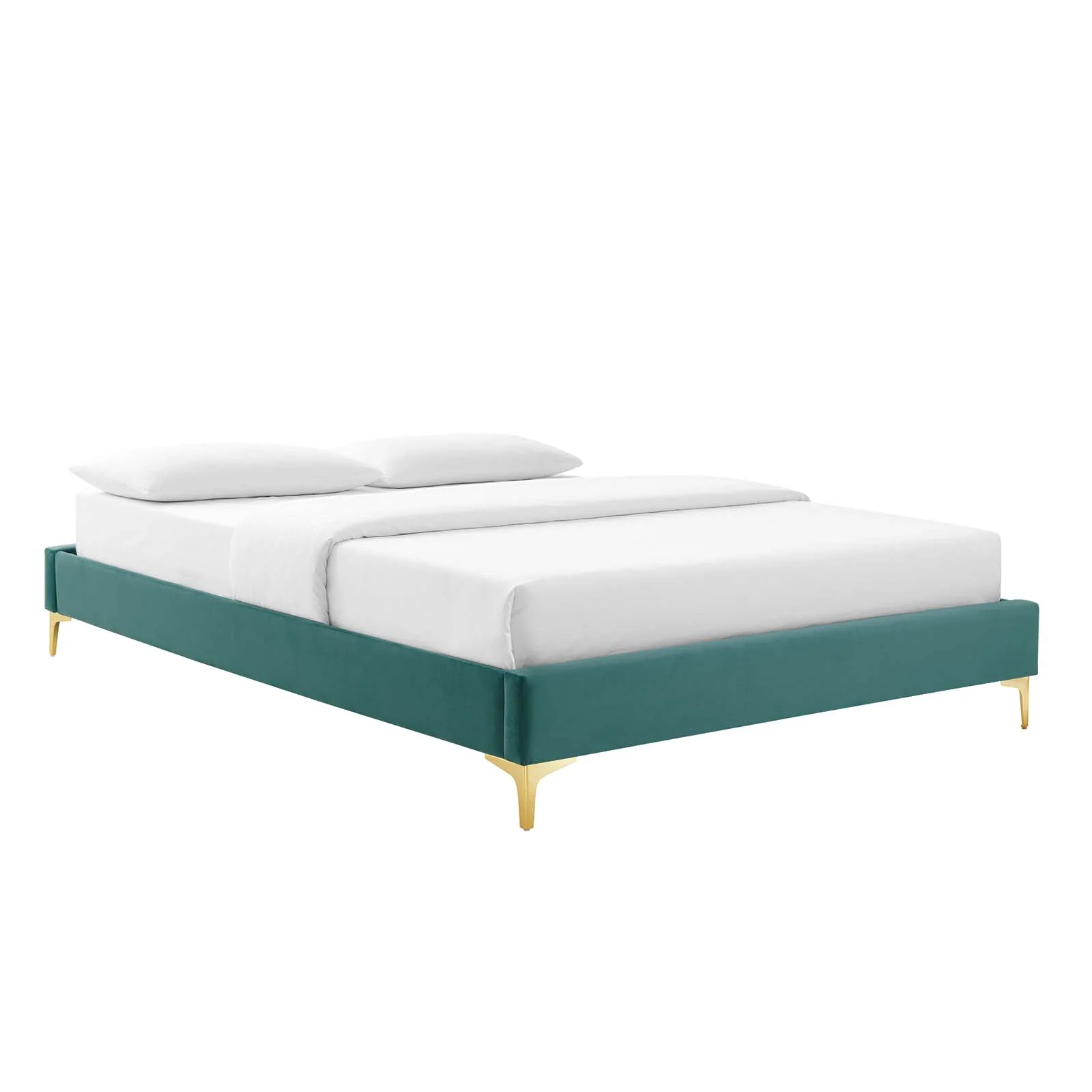 Amber Performance Velvet Queen Platform Bed By Modway - MOD-6775 - Image 101