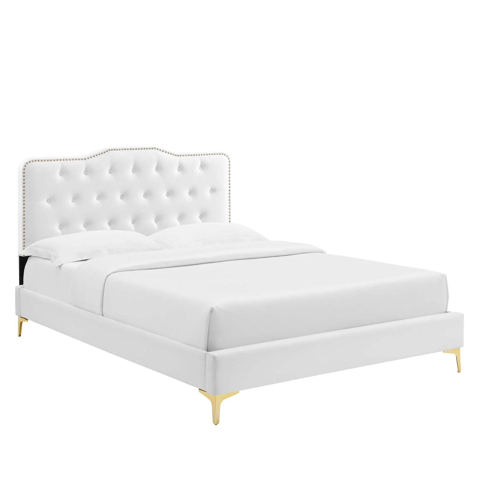 Amber Performance Velvet Queen Platform Bed By Modway - MOD-6775 - Image 106