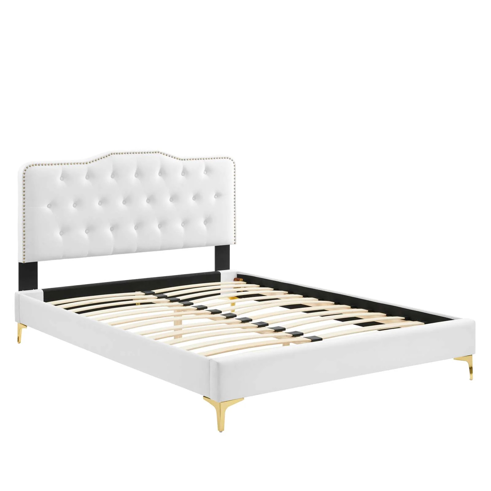 Amber Performance Velvet Queen Platform Bed By Modway - MOD-6775 - Image 114