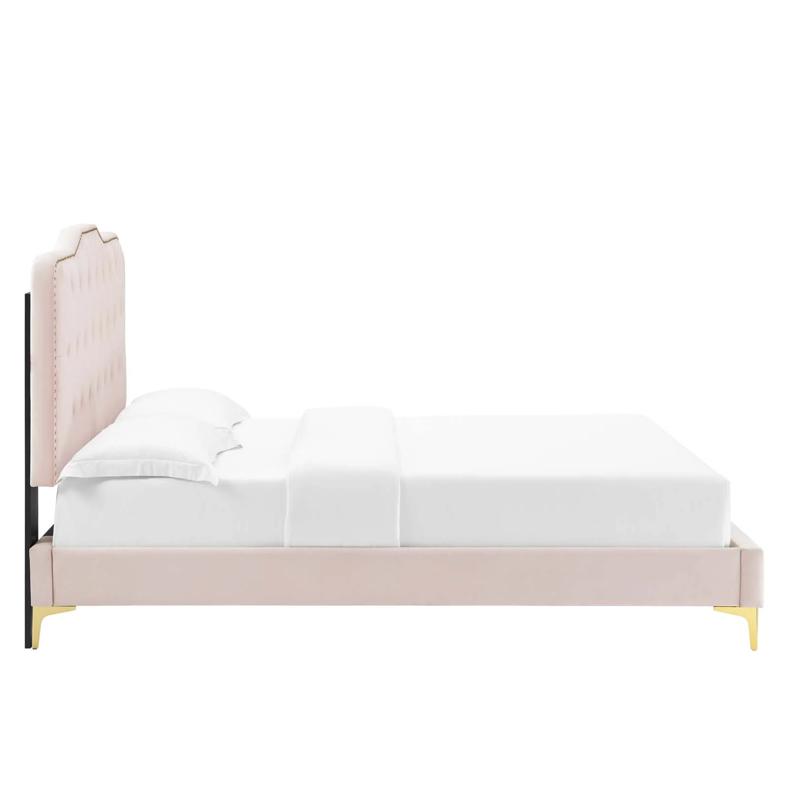 Amber Performance Velvet Queen Platform Bed By Modway - MOD-6775 - Image 85