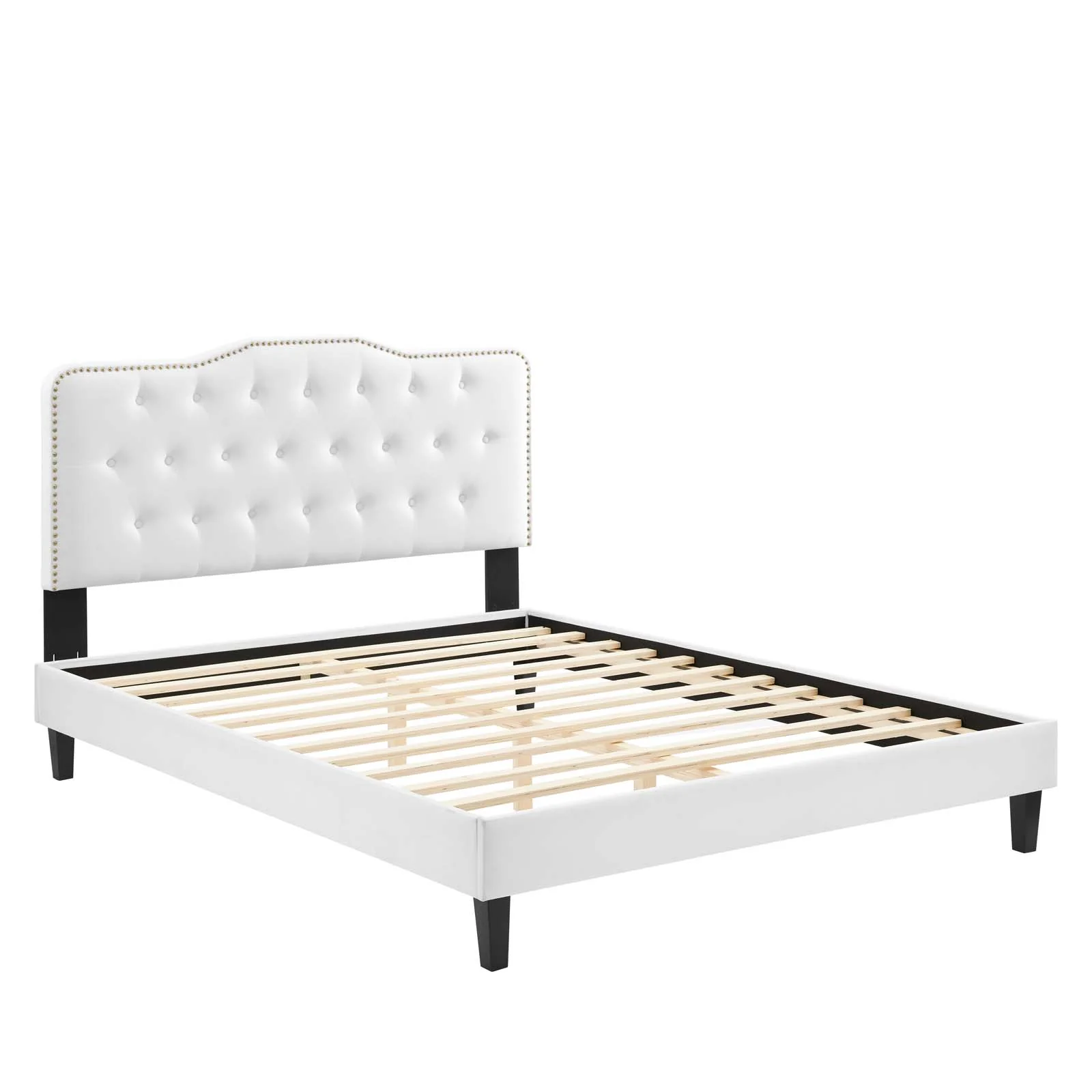 Amber Performance Velvet Queen Platform Bed By Modway - MOD-6777 - Image 105