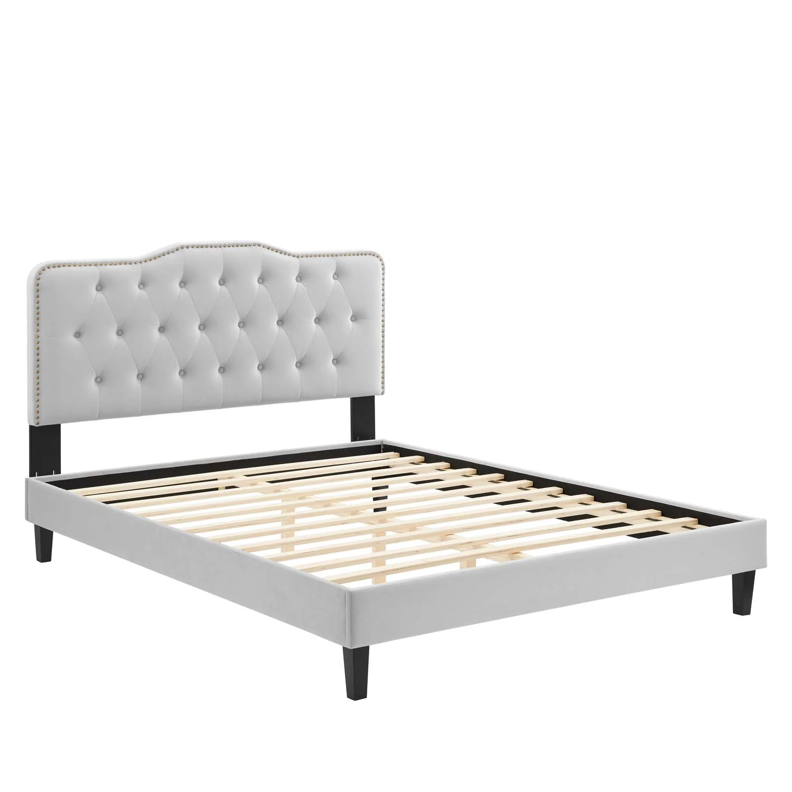 Amber Performance Velvet Queen Platform Bed By Modway - MOD-6777 - Image 36