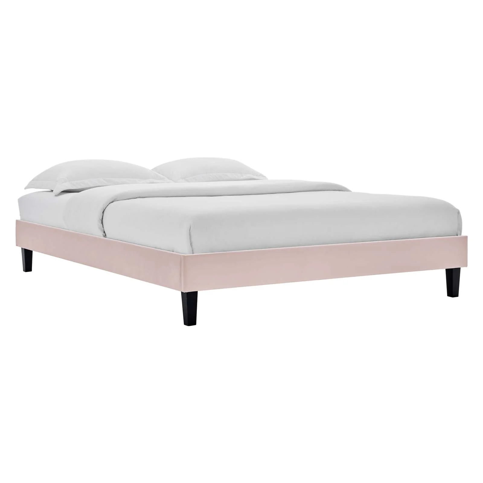 Amber Performance Velvet Queen Platform Bed By Modway - MOD-6777 - Image 79