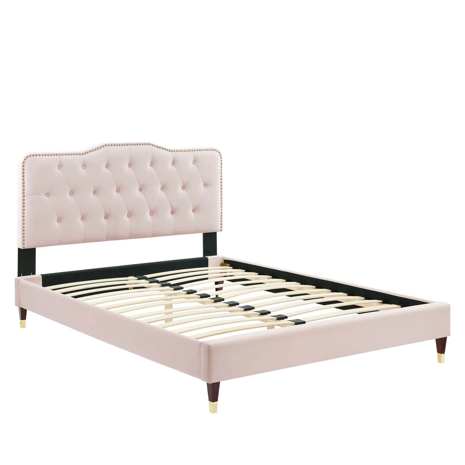 Amber Performance Velvet Twin Platform Bed By Modway - MOD-6779 - Image 79