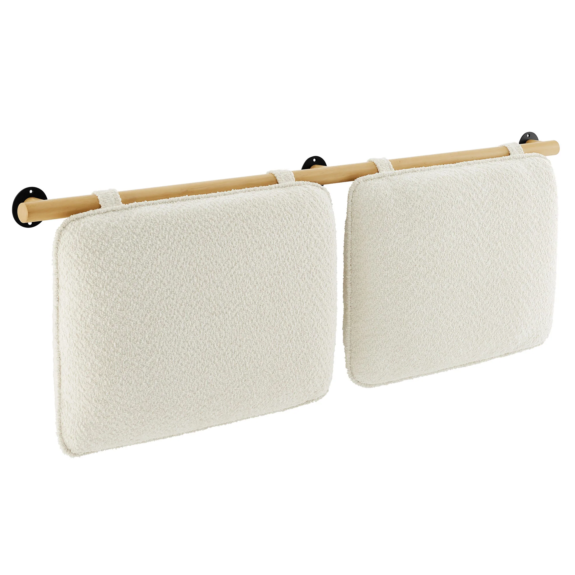 Anela Wall-Mounted Chenille Upholstered Full Headboard by Modway - Image 2
