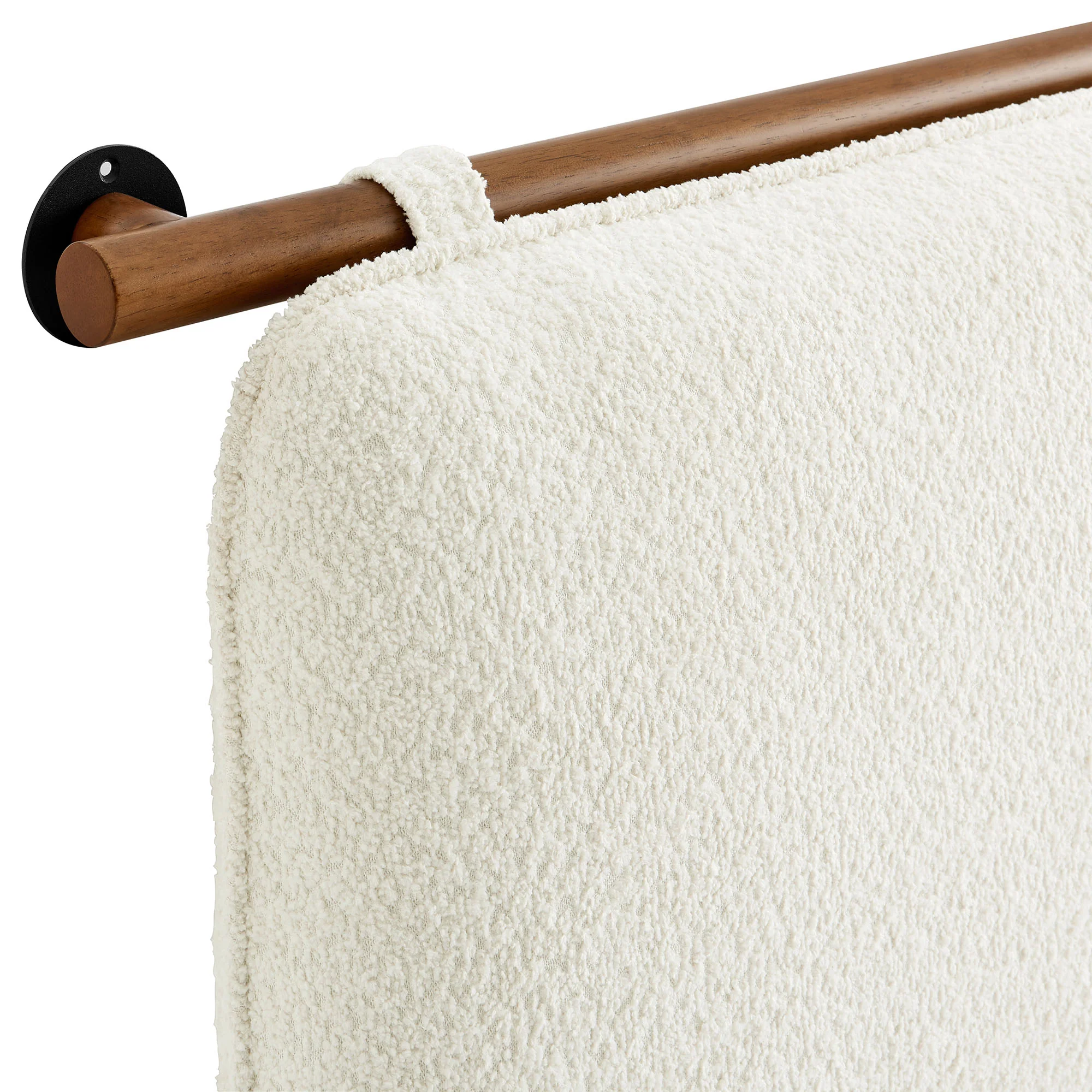 Anela Wall-Mounted Chenille Upholstered Queen Headboard by Modway - Image 11