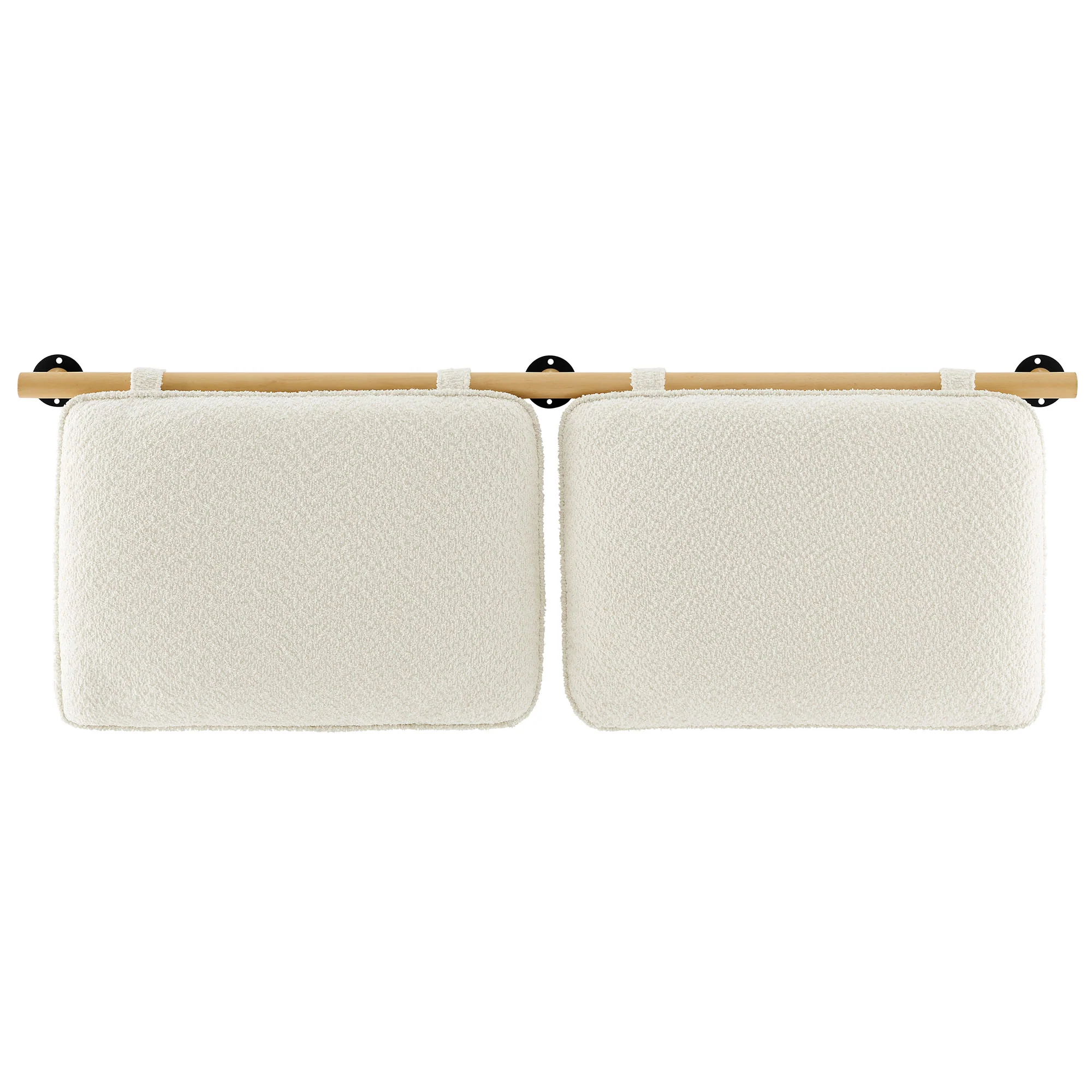 Anela Wall-Mounted Chenille Upholstered Queen Headboard by Modway - Image 3
