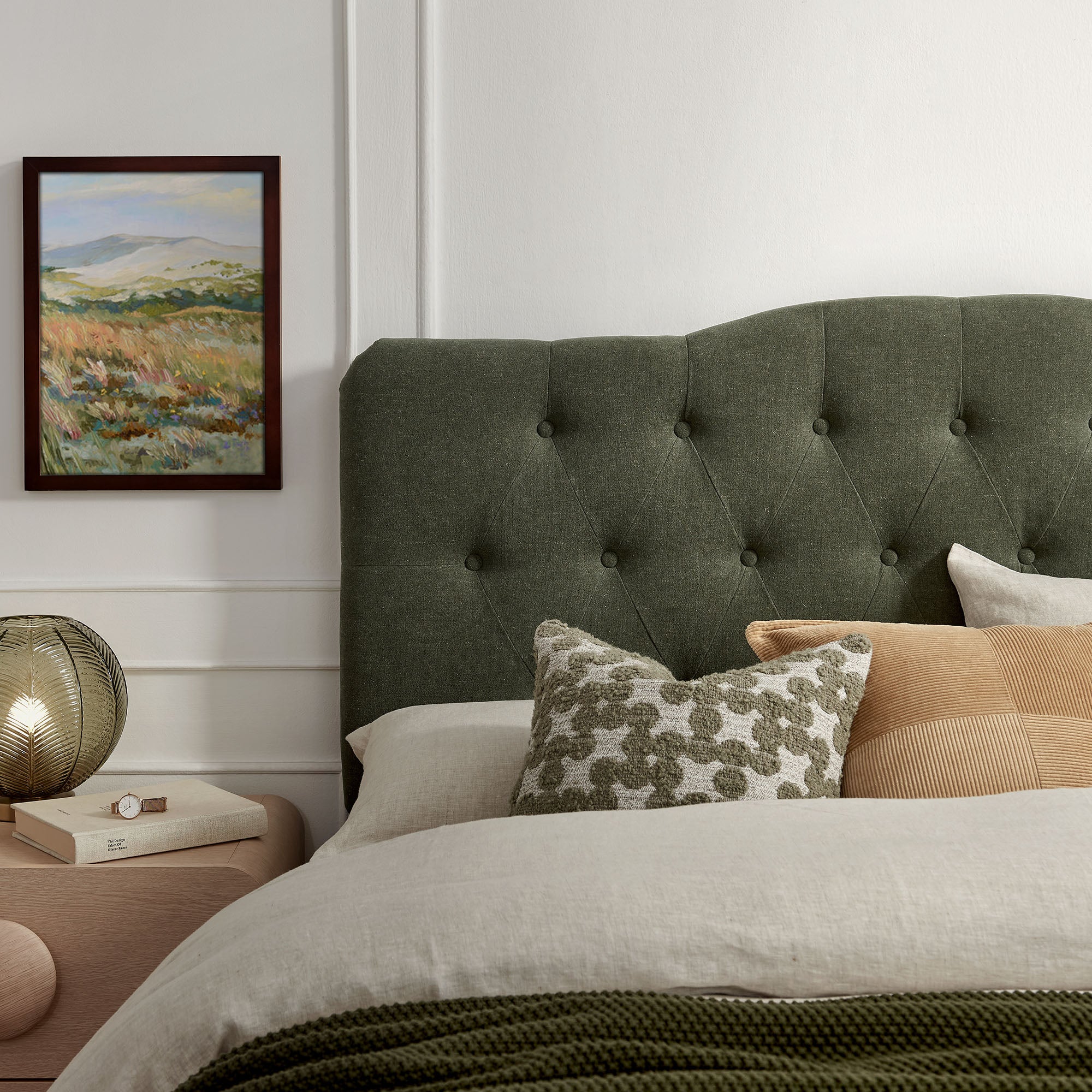 Annabel Premium Linen Blend Full Headboard by Modway - Image 37
