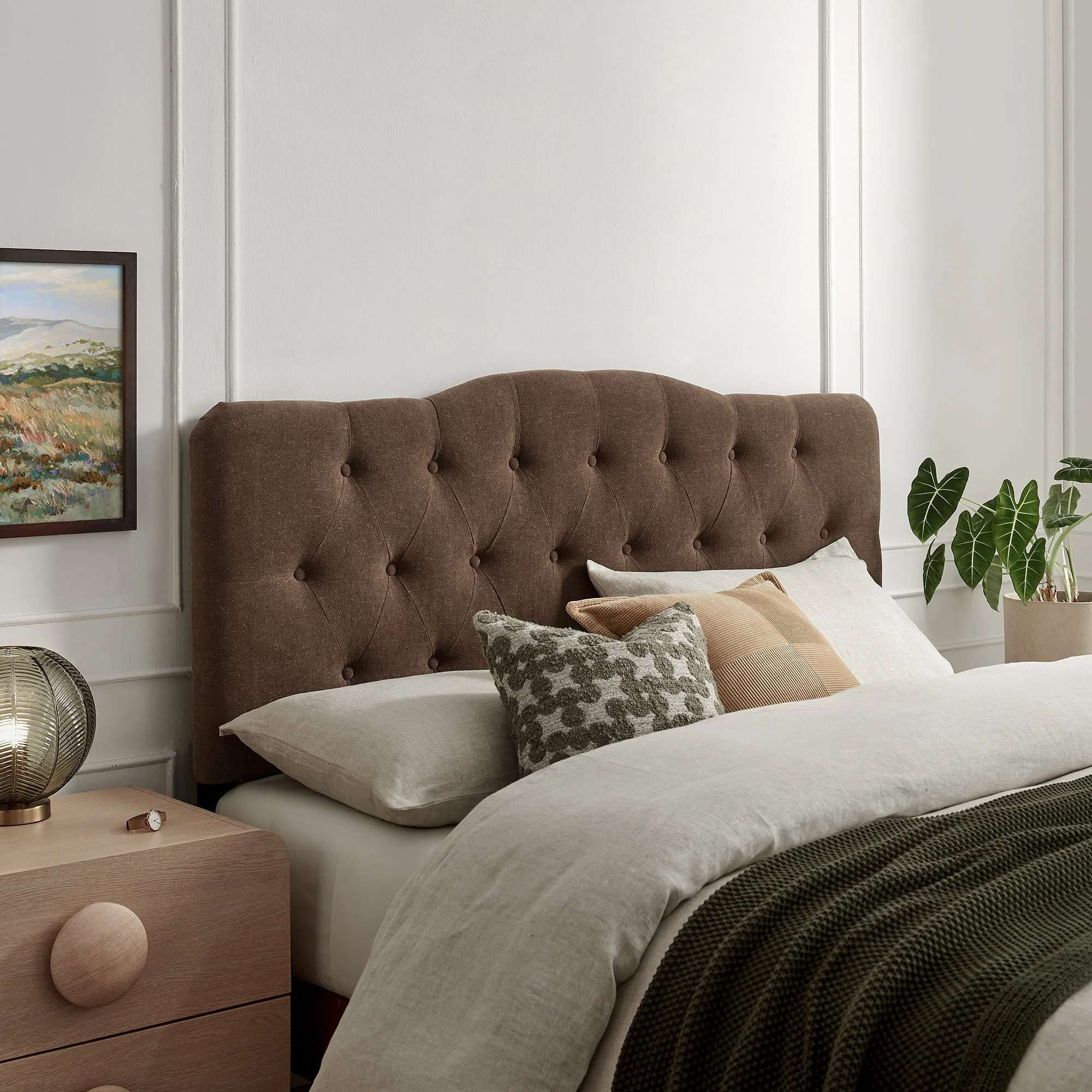 Annabel Premium Linen Blend King Headboard by Modway - Image 14