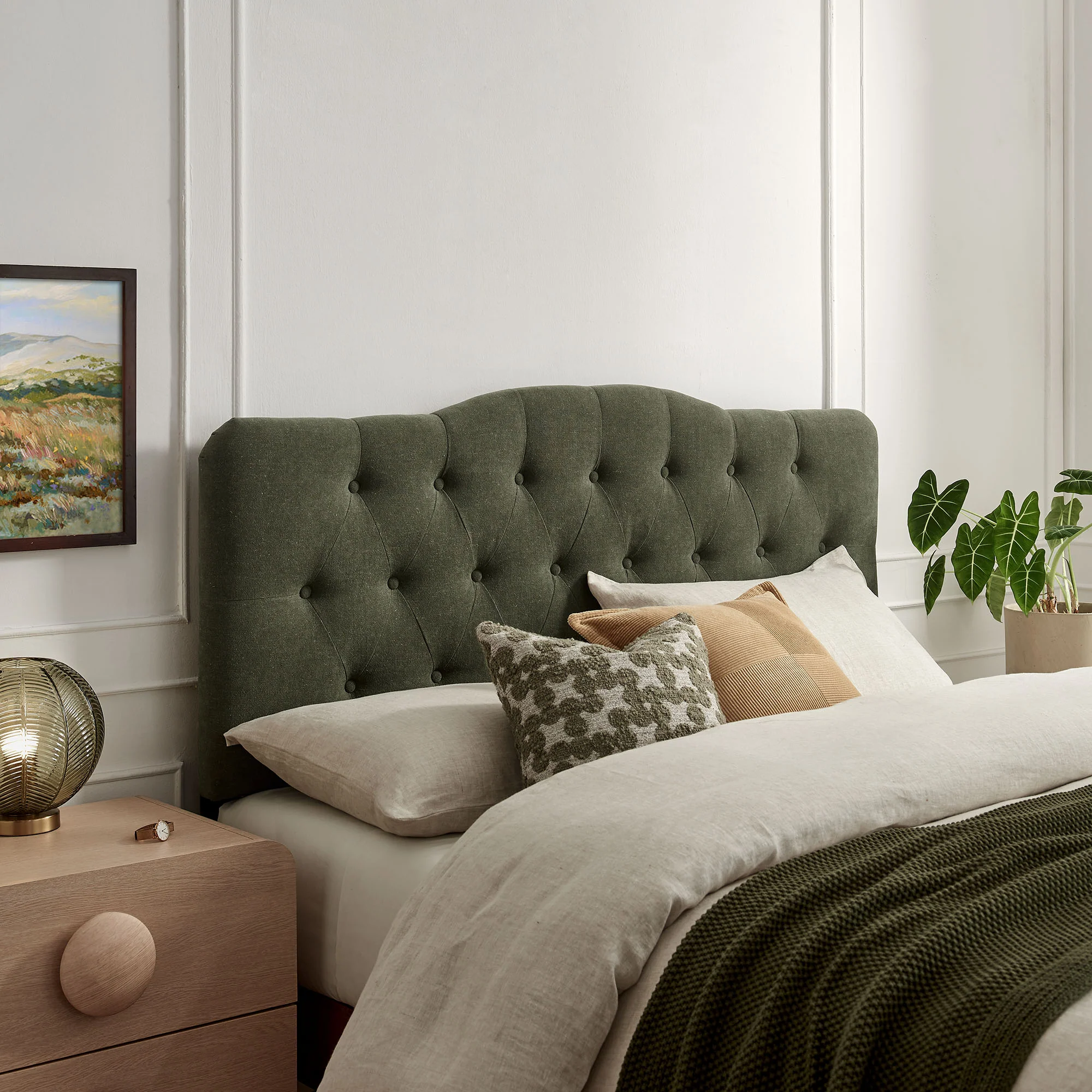 Annabel Premium Linen Blend King Headboard by Modway - Image 38