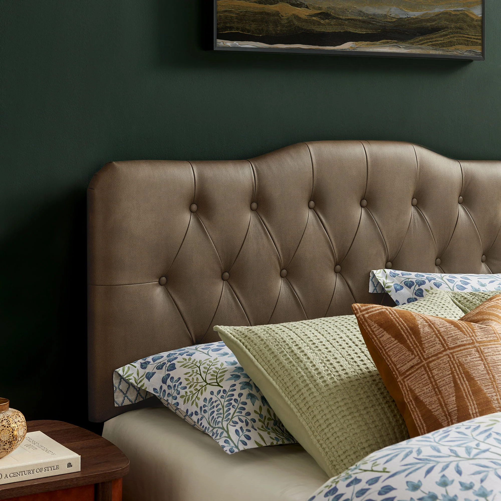 Annabel Vegan Leather King Headboard by Modway - Image 5