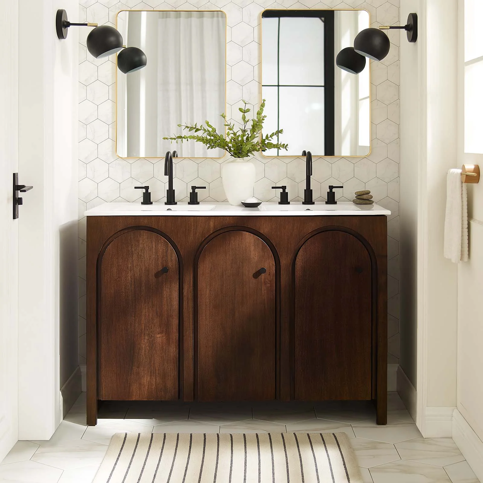 Appia 48" Double Sink Bathroom Vanity By Modway - EEI-6792 - Image 13