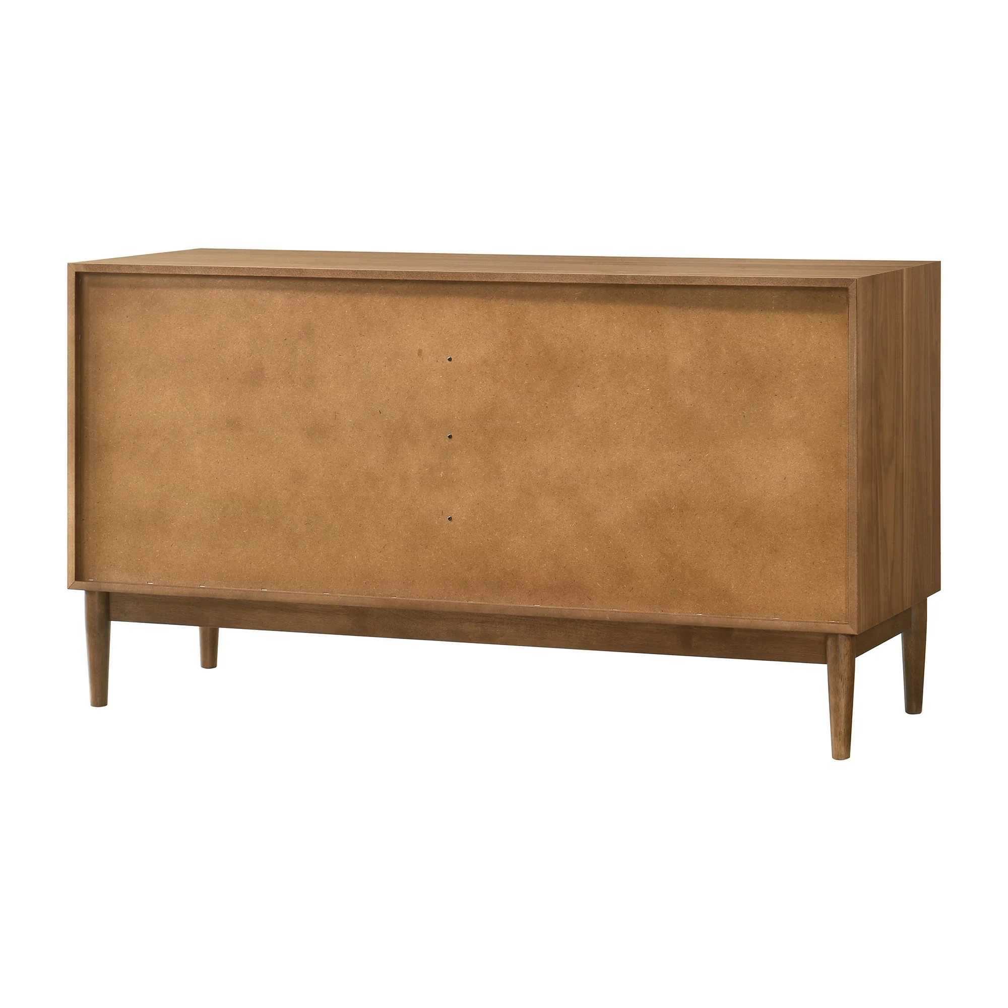 Artemio 6 Drawer Wood Dresser in Walnut Finish By Armen Living - Image 6