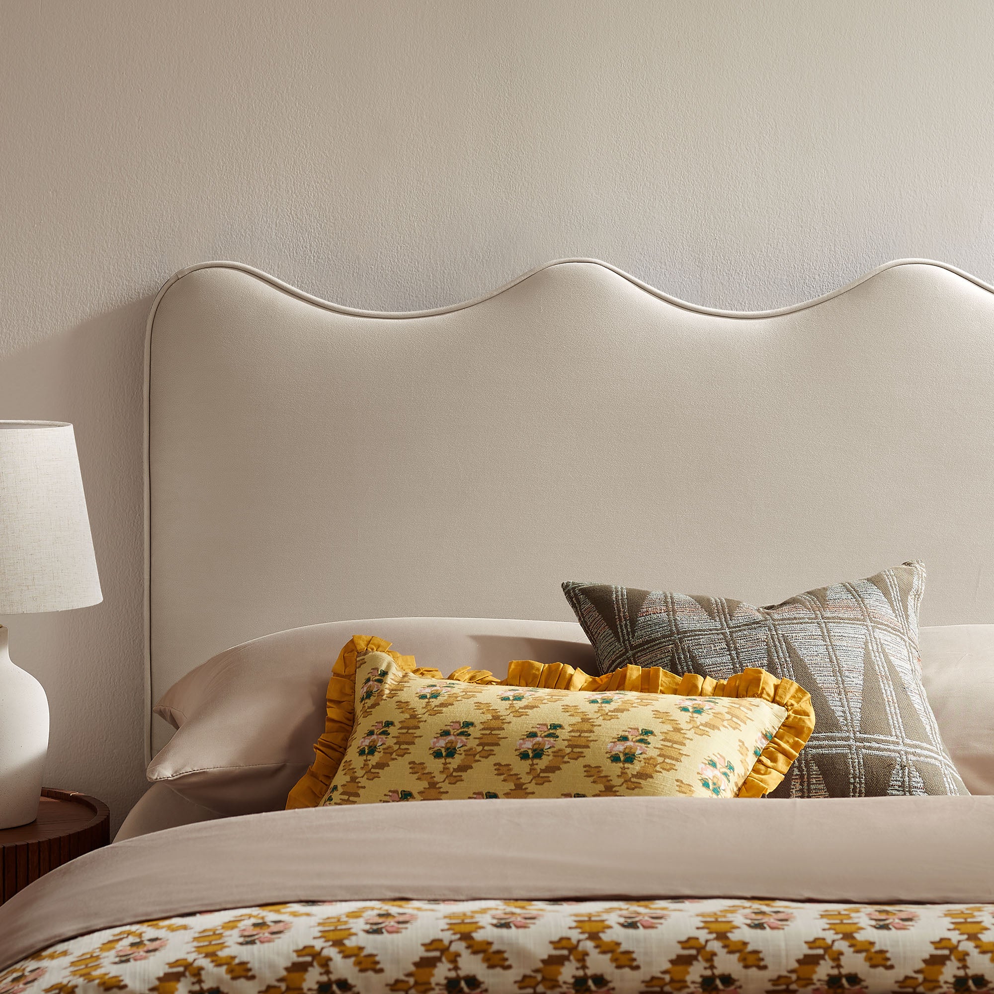 Athena Stain-Resistant Performance Velvet Full Size Headboard by Modway - Image 13