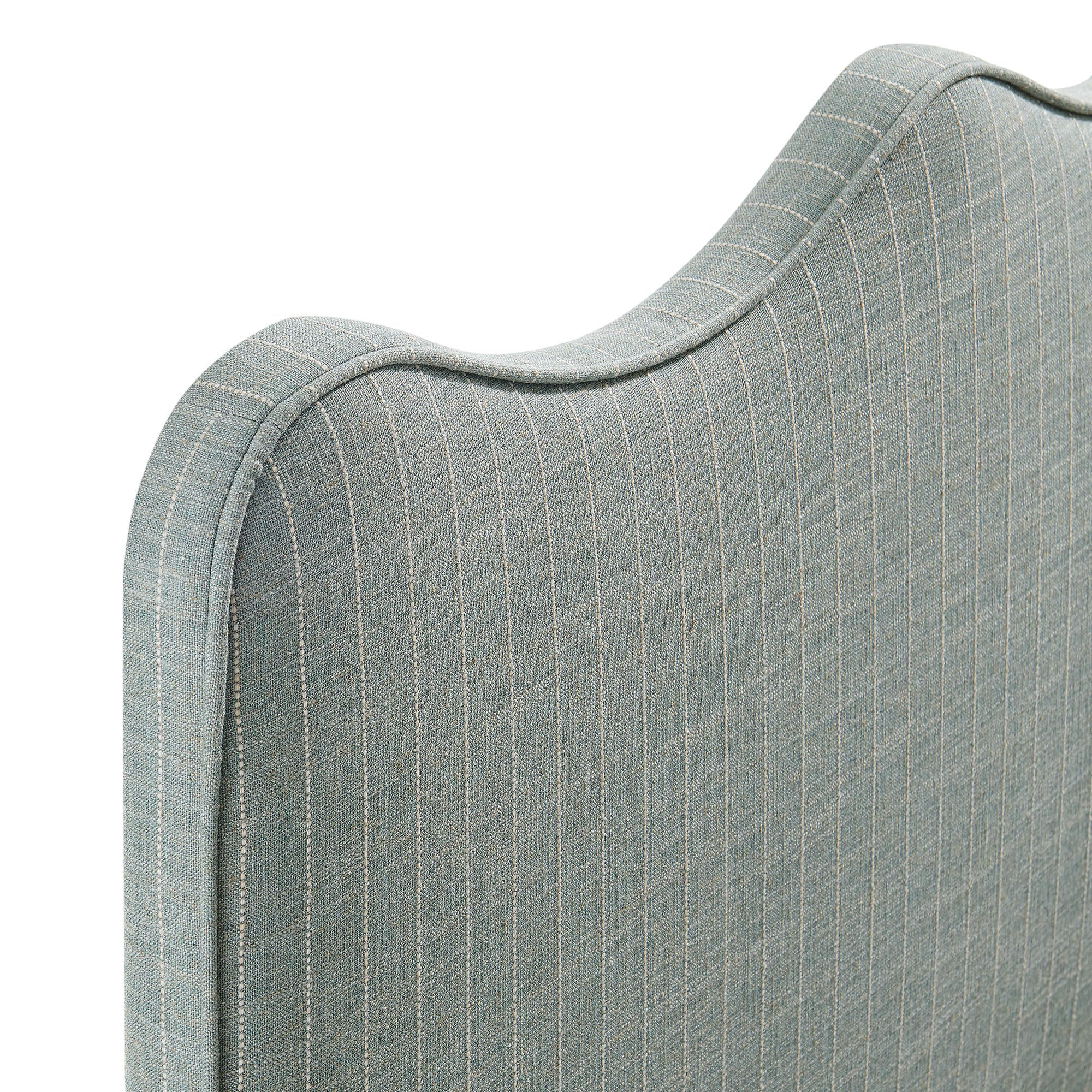 Athena Striped Fabric Upholstered Queen Size Headboard by Modway - Image 20