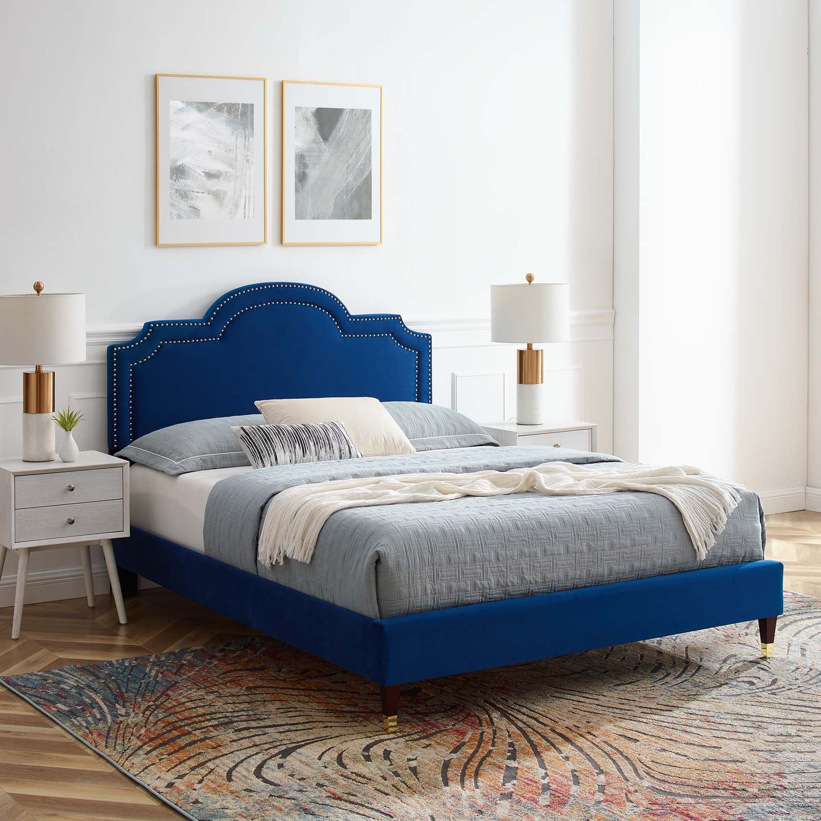 Aviana Performance Velvet Full Bed By Modway - MOD-6809 - Image 26