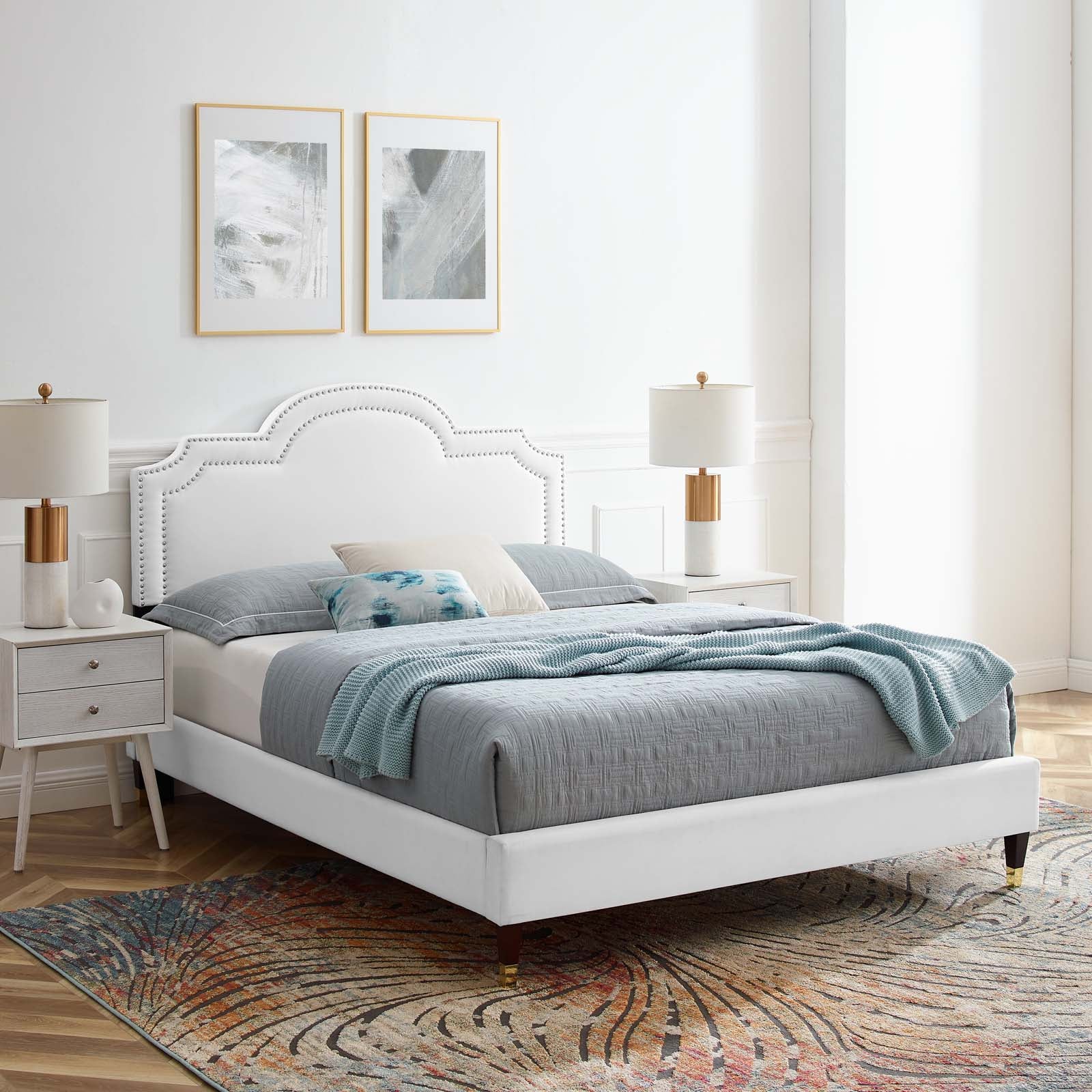 Aviana Performance Velvet Full Bed By Modway - MOD-6809 - Image 37