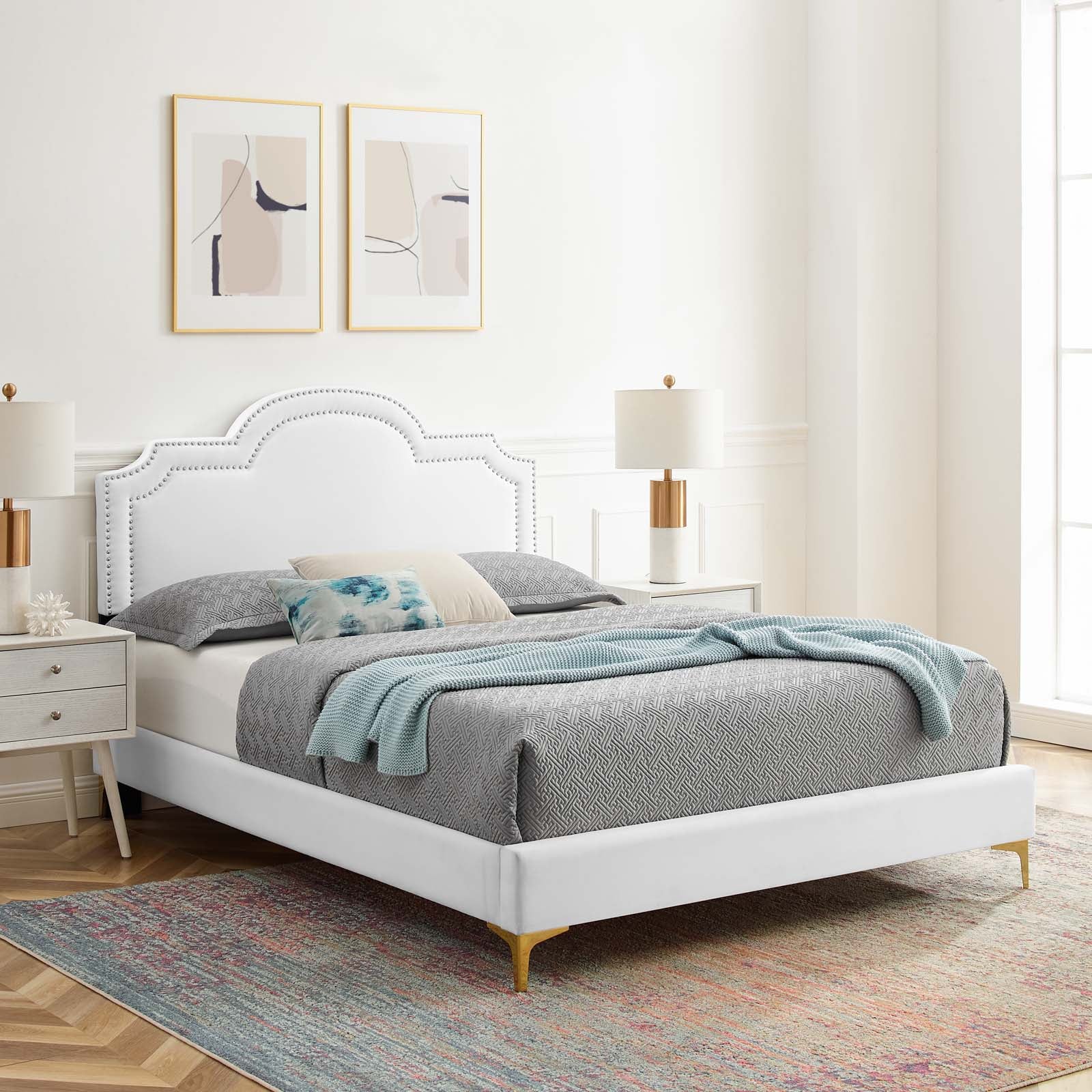 Aviana Performance Velvet King Bed By Modway - MOD-6834 - Image 37