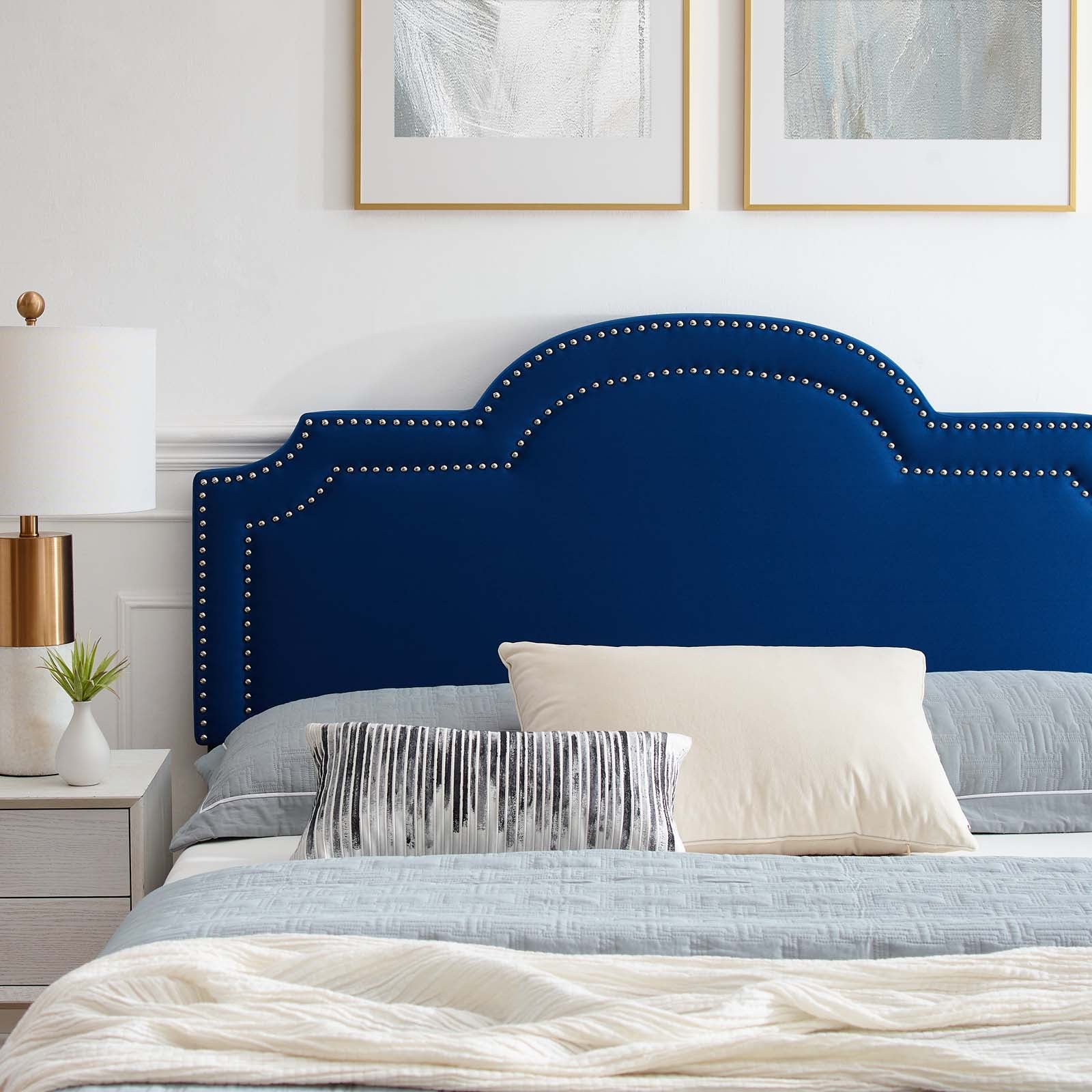 Aviana Performance Velvet Queen Bed By Modway - MOD-6824 - Image 25