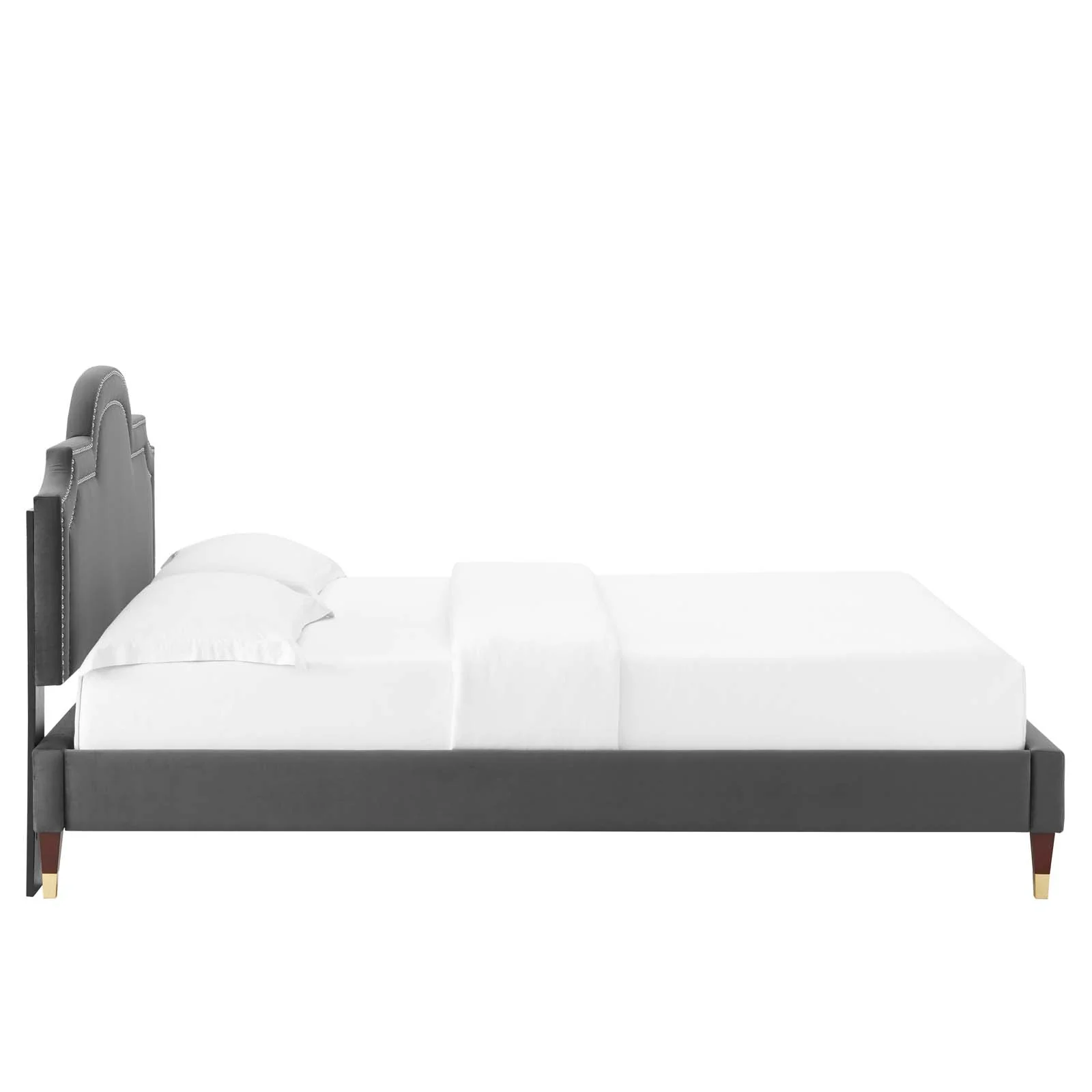 Aviana Performance Velvet Queen Bed By Modway - MOD-6824 - Image 6