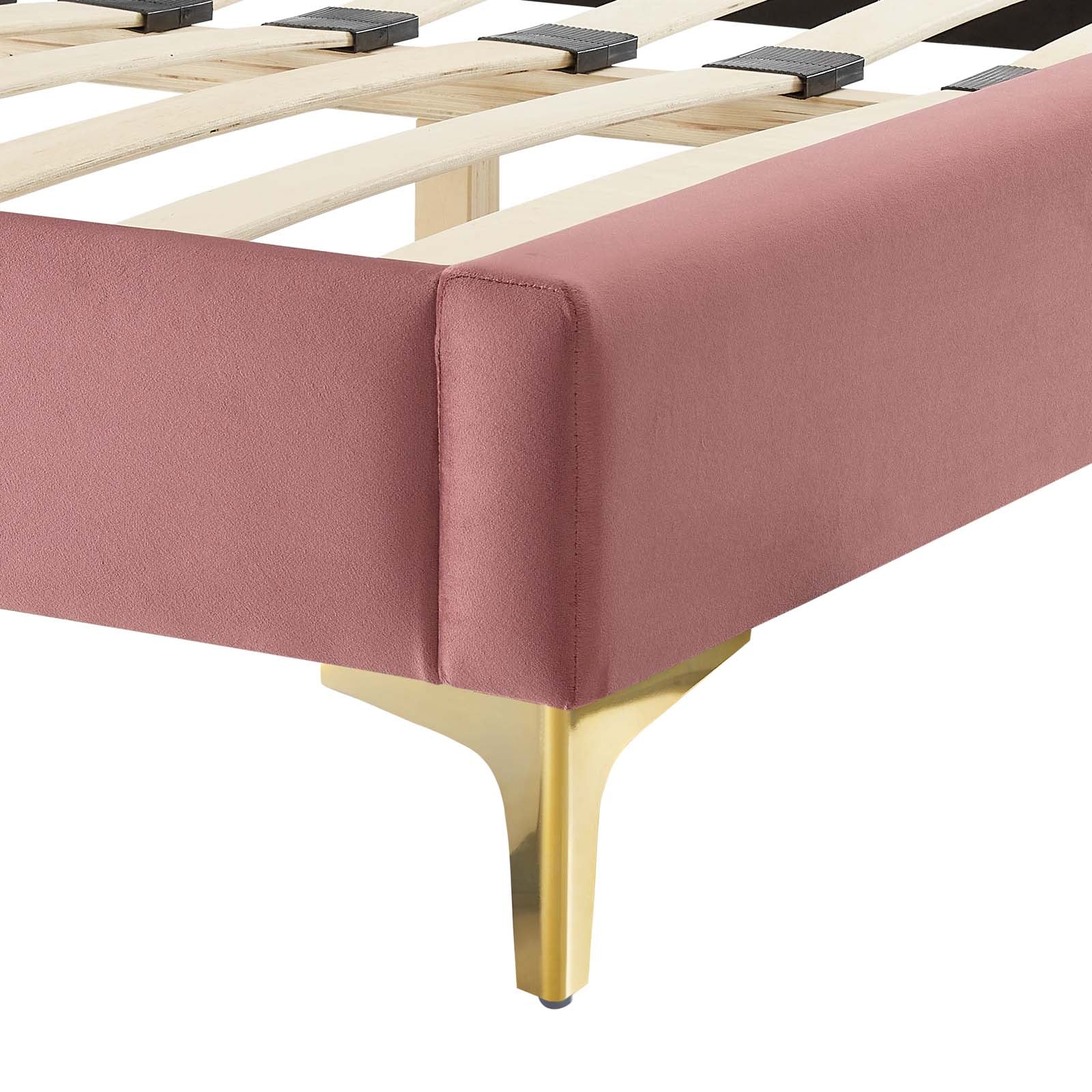 Aviana Performance Velvet Twin Bed By Modway - MOD-6789 - Image 19