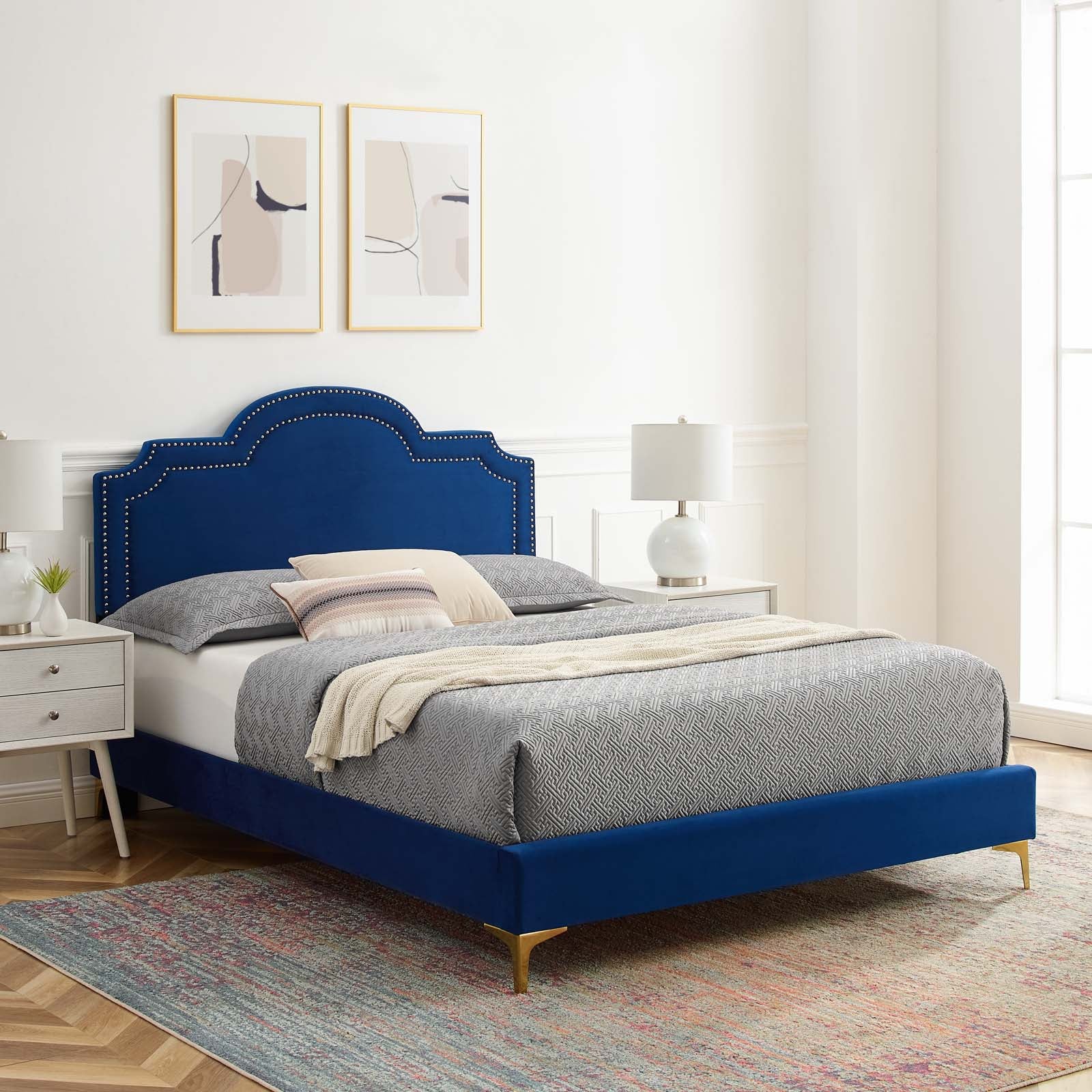 Aviana Performance Velvet Twin Bed By Modway - MOD-6789 - Image 26