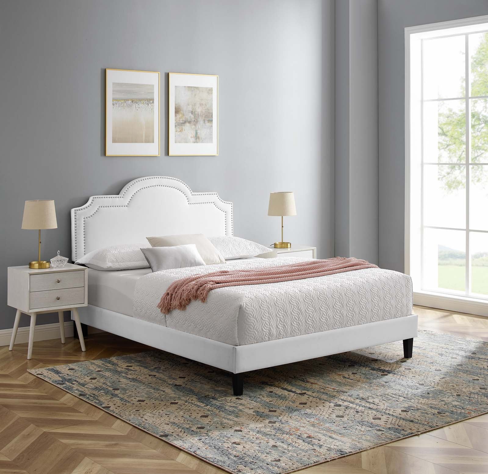 Aviana Performance Velvet Twin Bed By Modway - MOD-6799 - Image 37