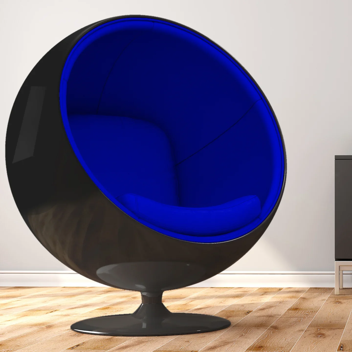 Ball Chair Black Shell By World Modern Design