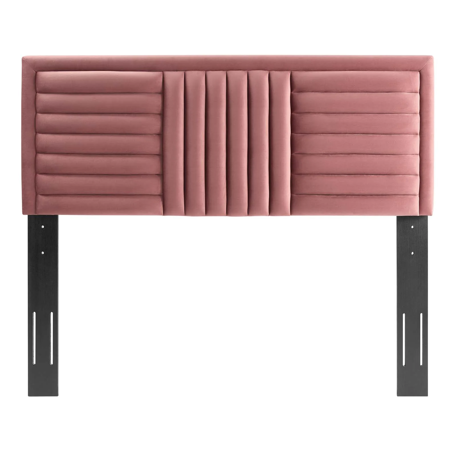 Believe Channel Tufted Performance Velvet Twin Headboard By Modway - MOD-6664 - Image 12