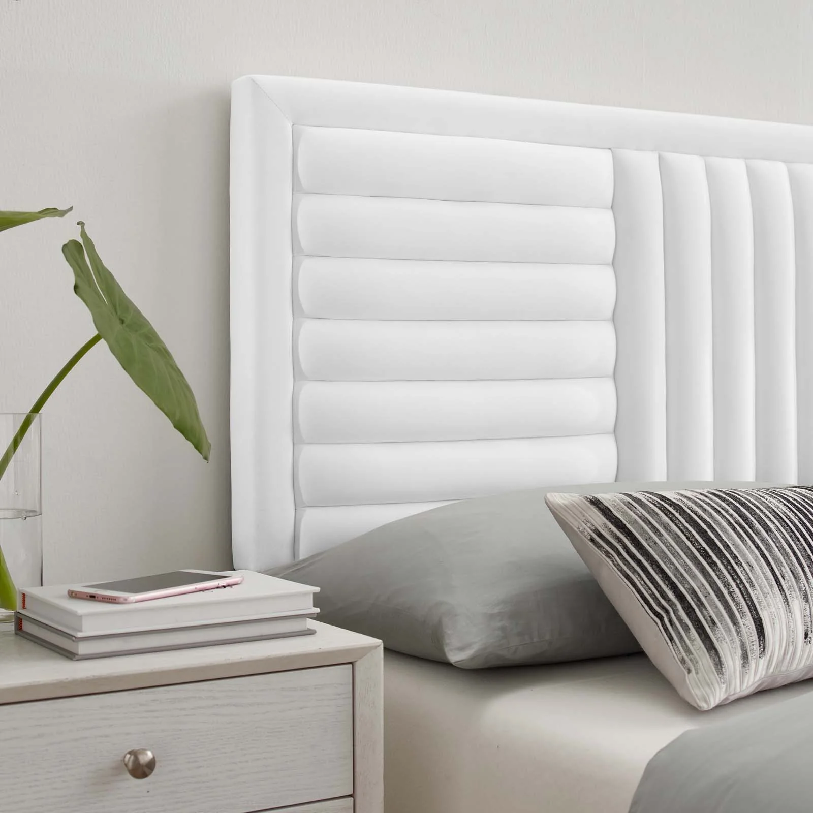Believe Channel Tufted Performance Velvet Twin Headboard By Modway - MOD-6664 - Image 25