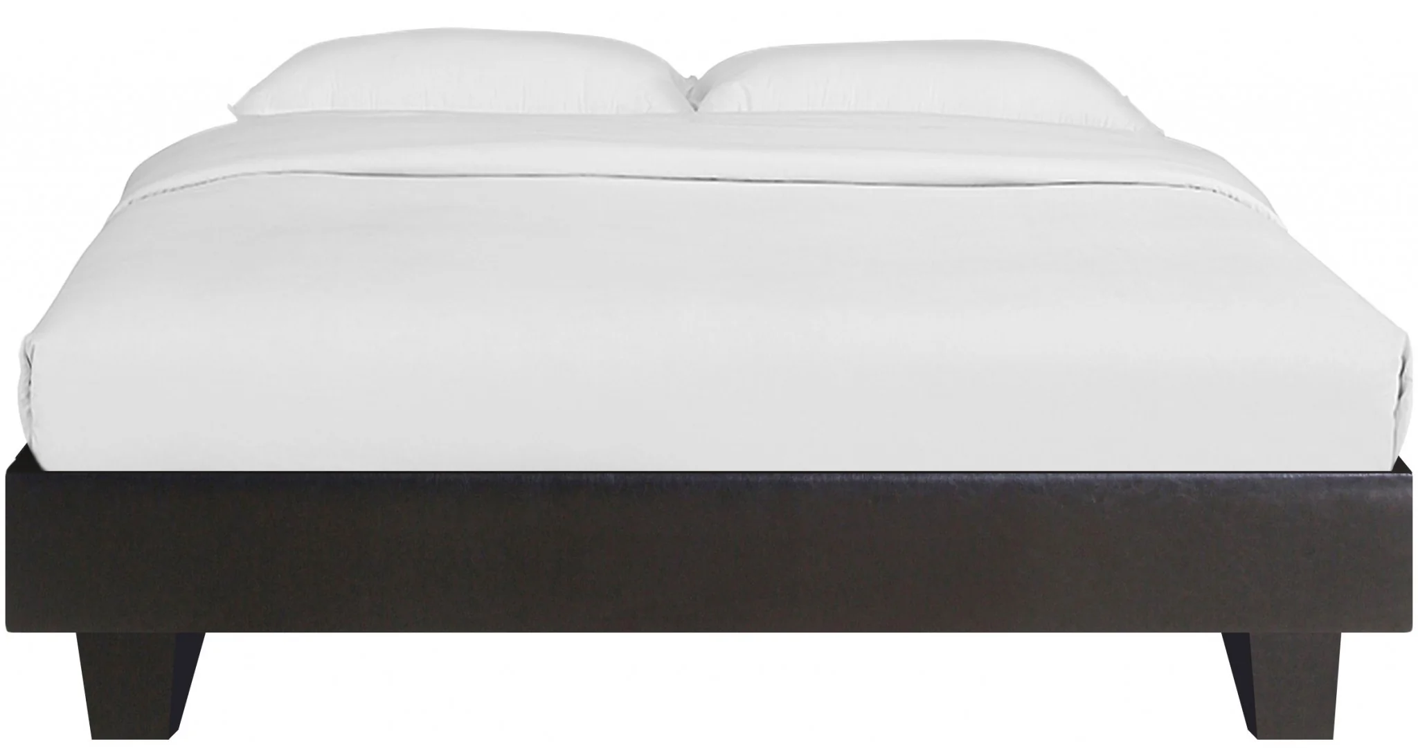 Black Platform Queen Bed By Homeroots - 397005 - Image 2