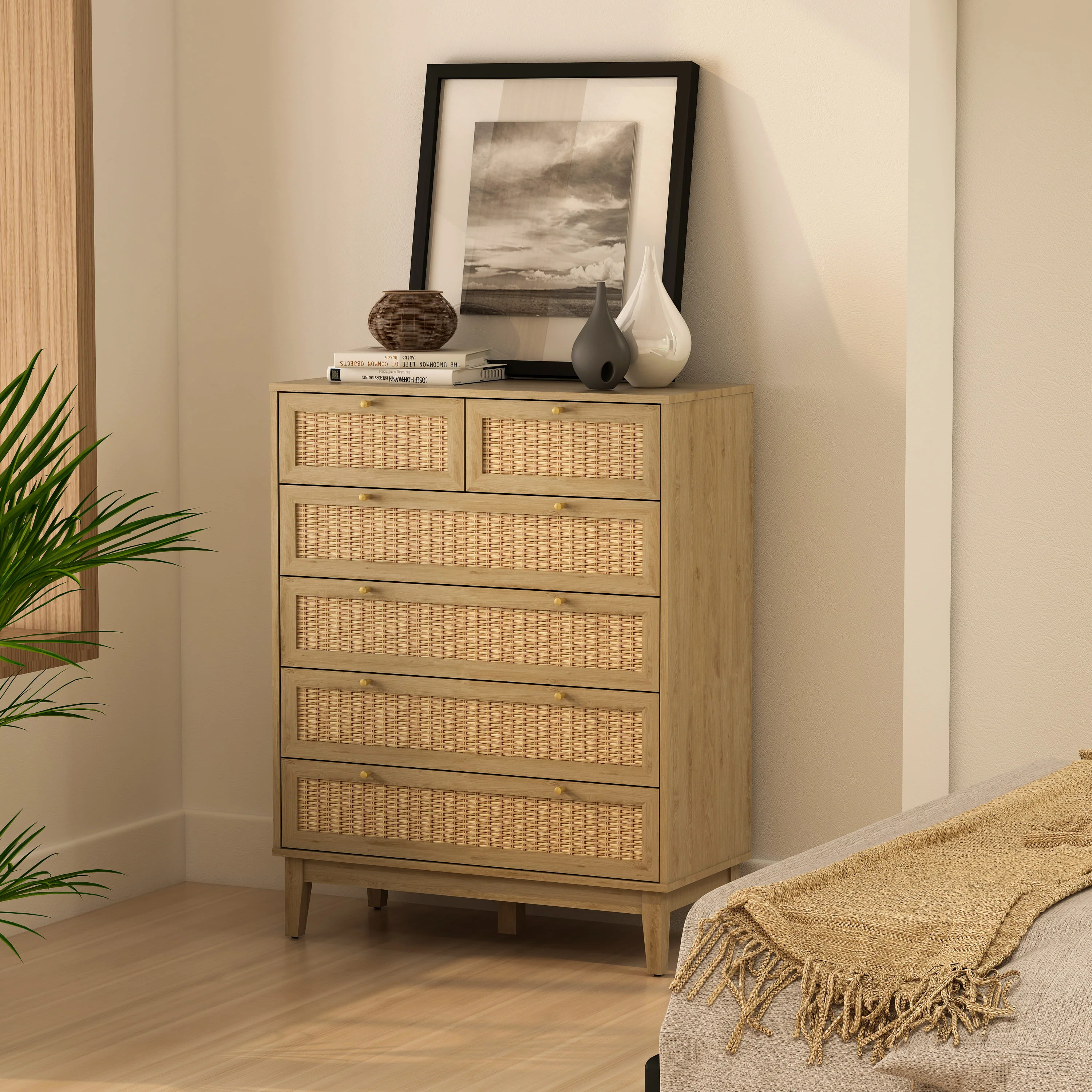 Bodrum 4+2 Drawer Chest By Anderson Teak - Image 2