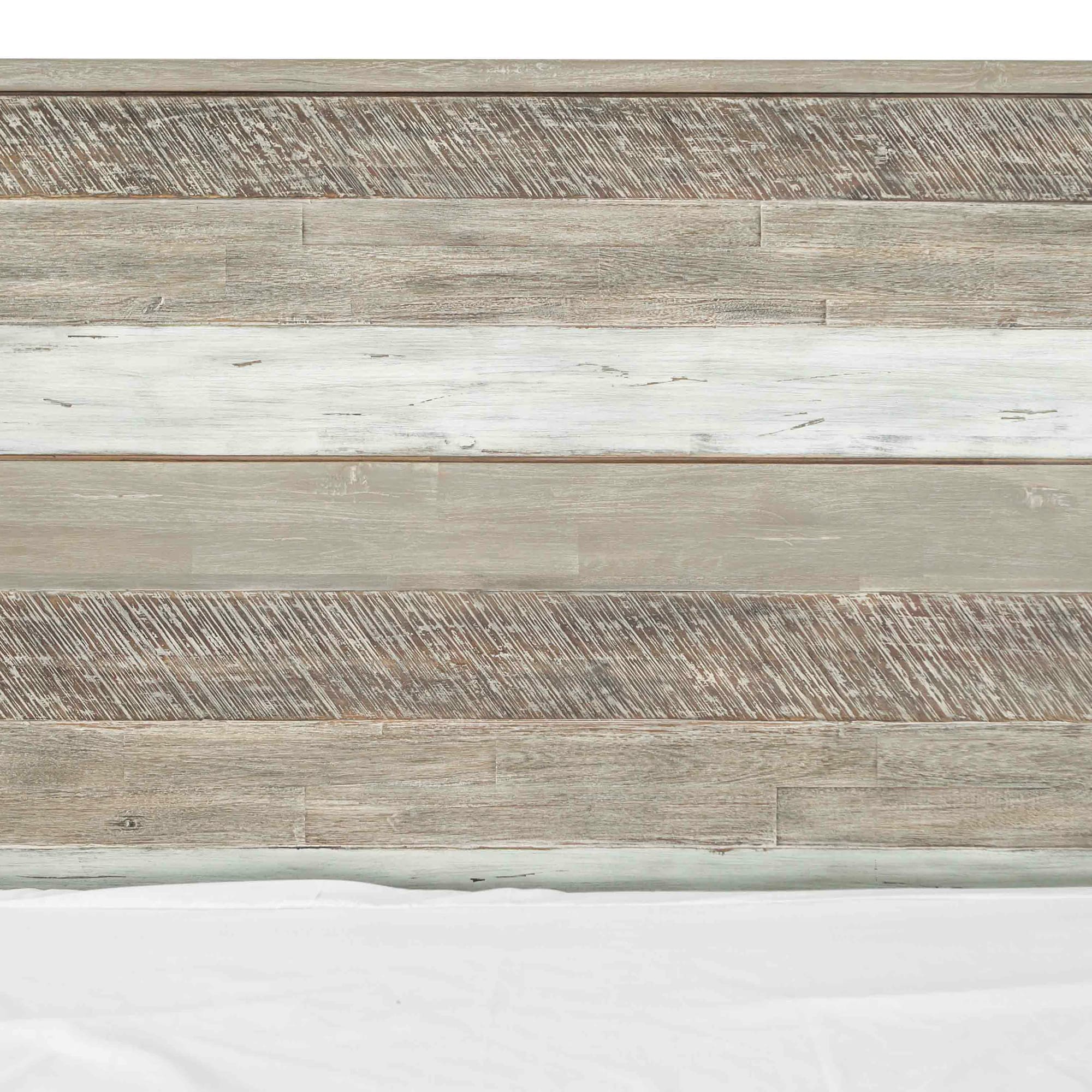Bridges 3 Piece King Bedroom Set in Two-Tone Acacia Wood By Armen Living - Image 7