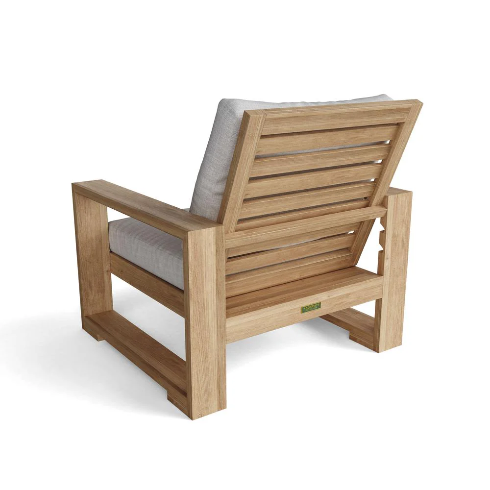 Capistrano Deep Seating Armchair By Anderson Teak