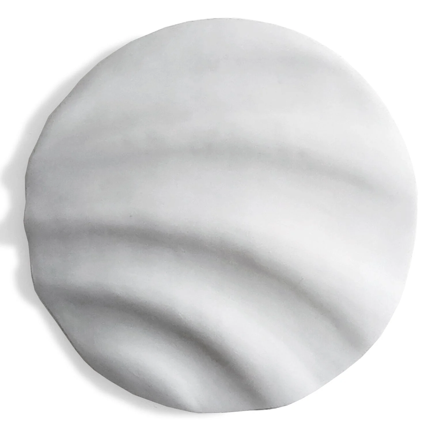 Cascade 28.5"D, White By Gold Leaf