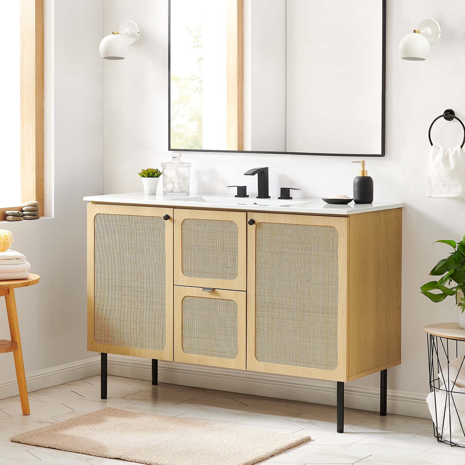 Chaucer 48" Bathroom Vanity Cabinet (Sink Basin Not Included) By Modway - EEI-6604 - Image 19