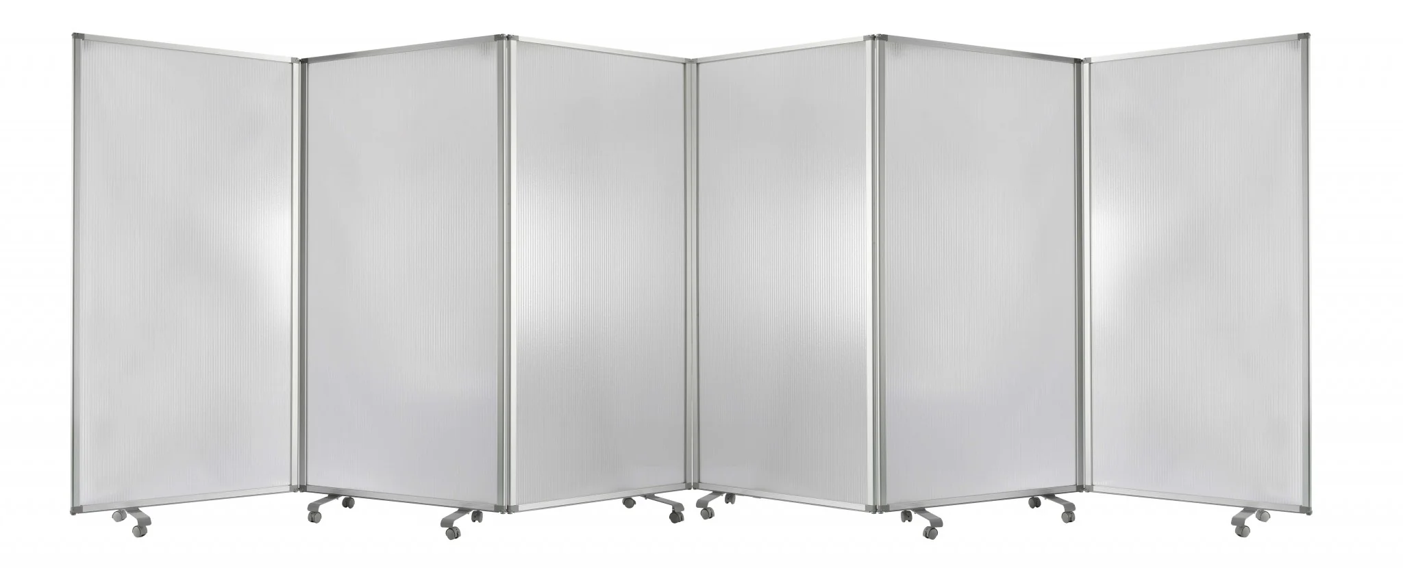 Clear Metal  Panel Resilient Screen By Homeroots - 370388