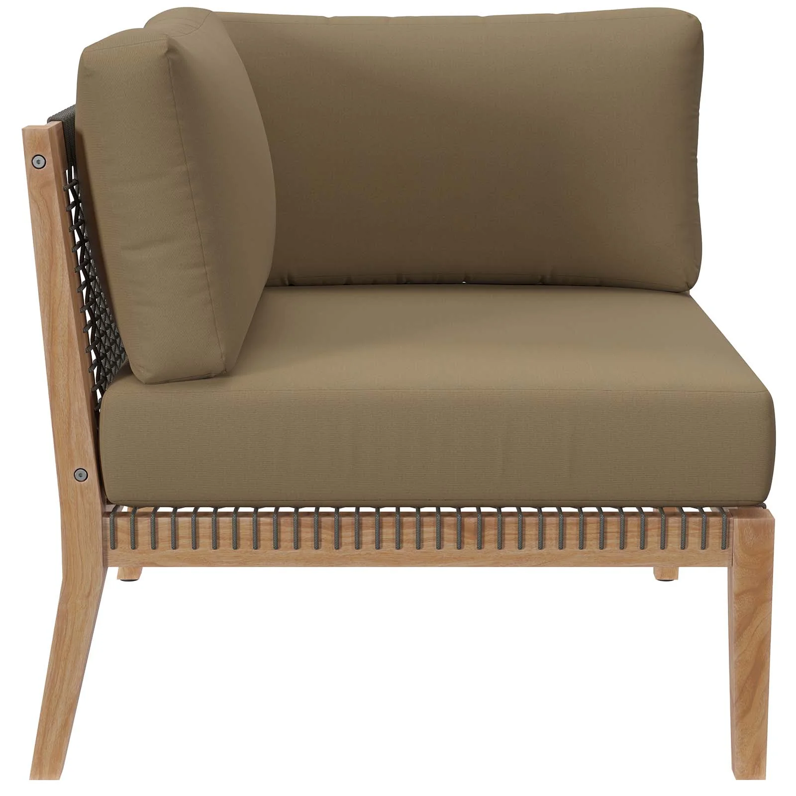 Clearwater Outdoor Patio Teak Wood Sofa By Modway - EEI-6120 - Image 17