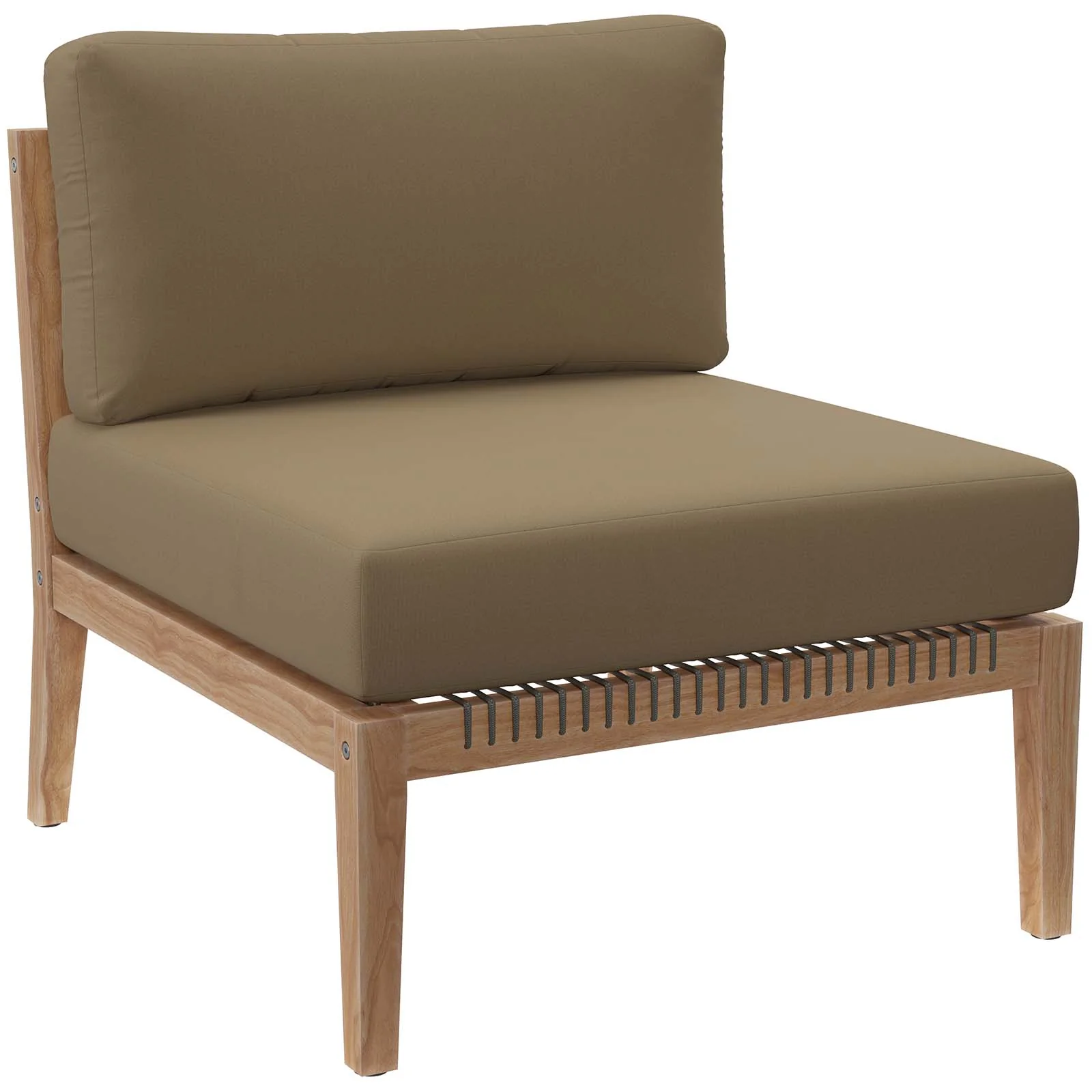 Clearwater Outdoor Patio Teak Wood Sofa By Modway - EEI-6120 - Image 18